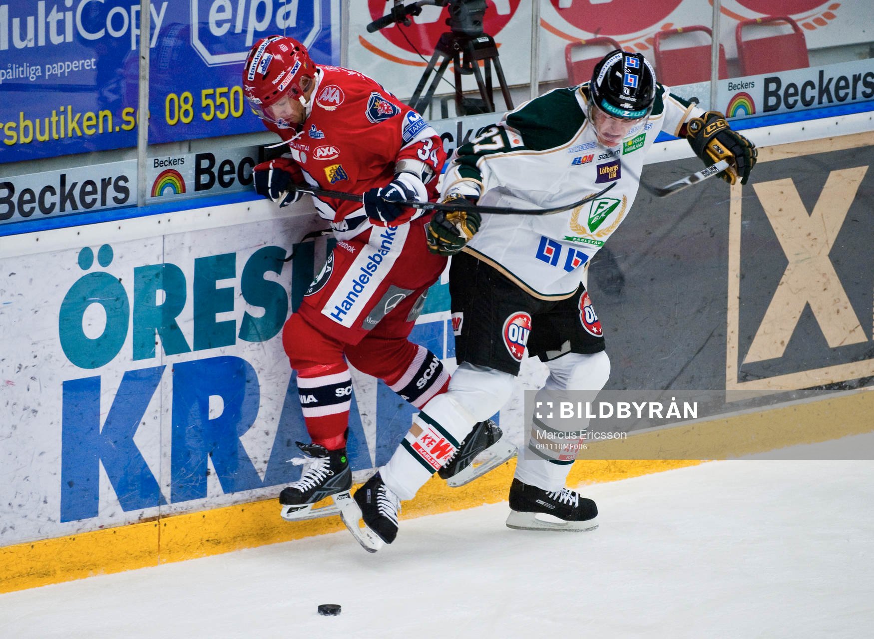 Jiri Bicek, Södertälje och Lee Goren, Färjestad