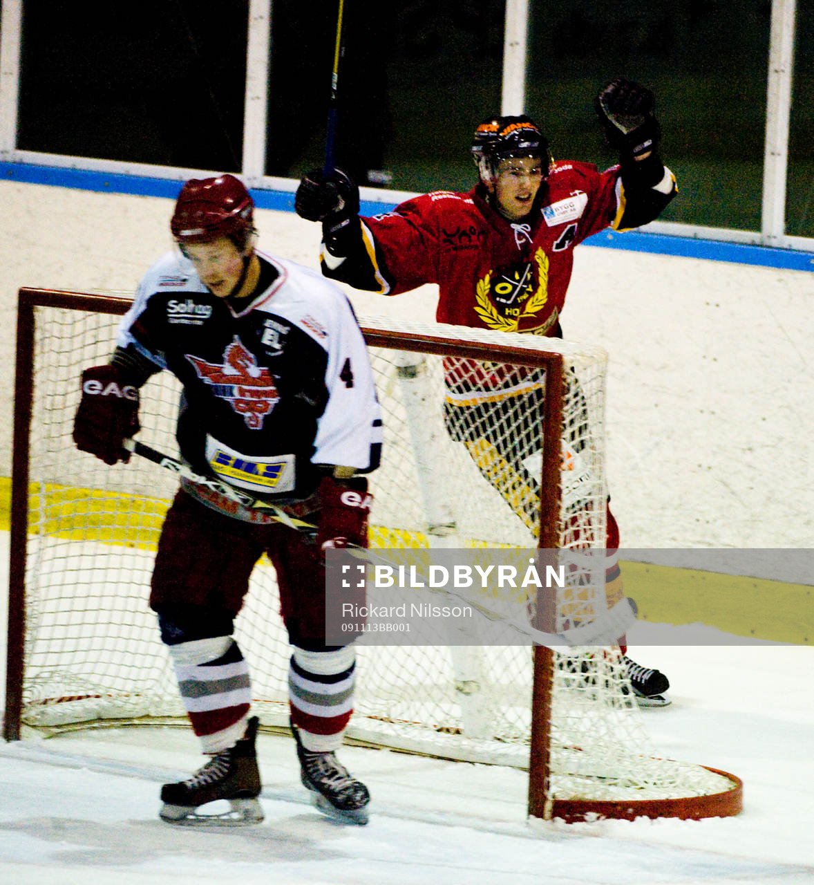 Christoffer Rosquist, Osby, jubel och Robin Johansson,