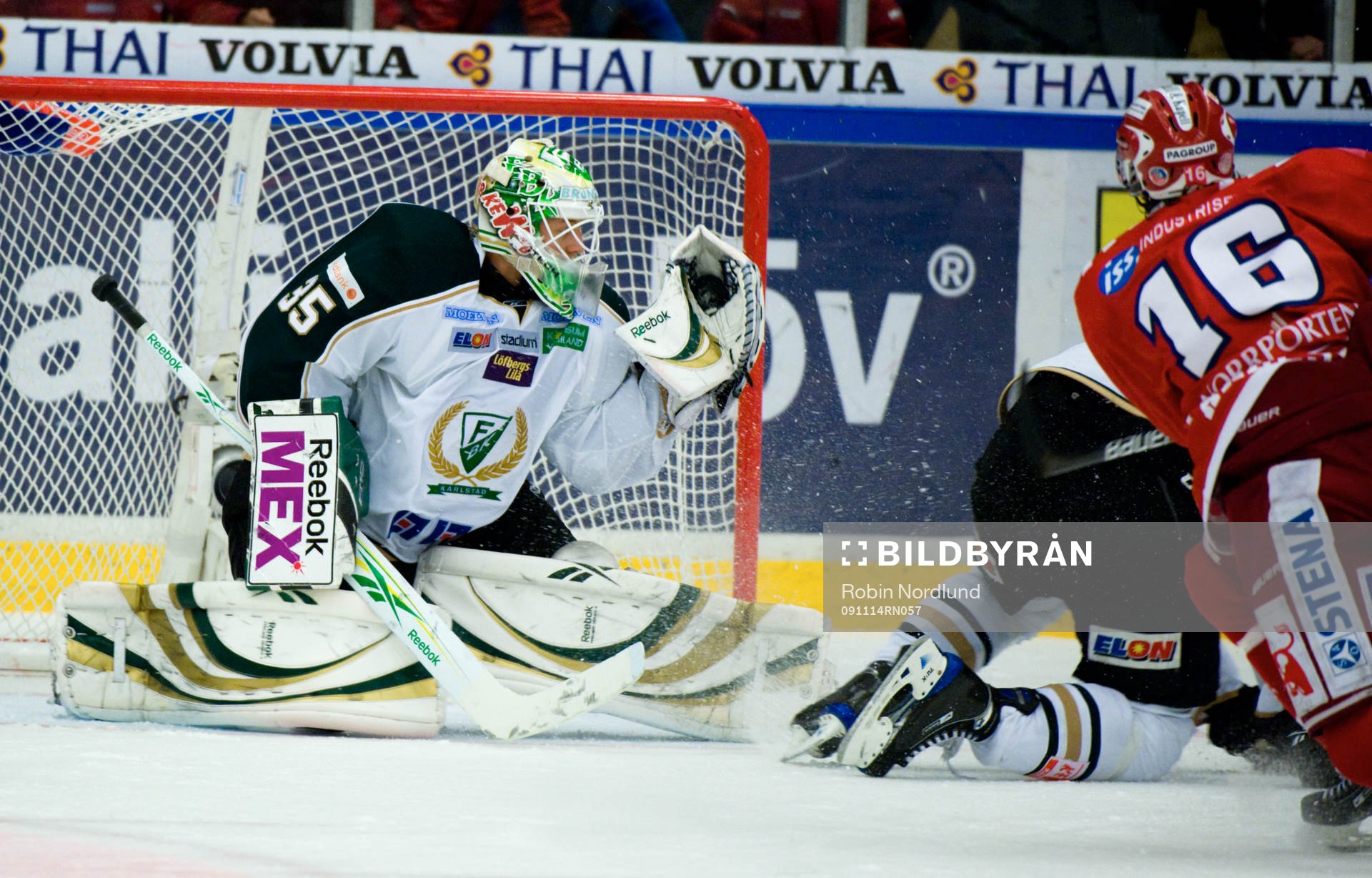 Robin Rahm, Målvakt Färjestad