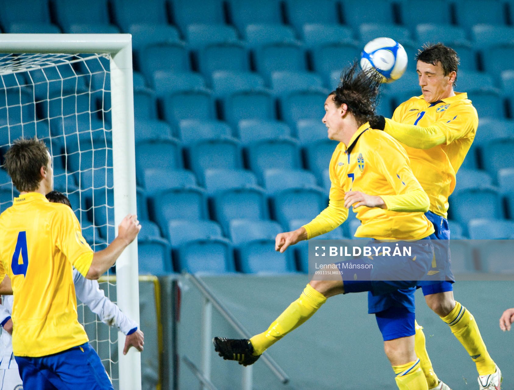 5-0, Erton Fejzullahu nickar in sitt fjärde mål i kamp