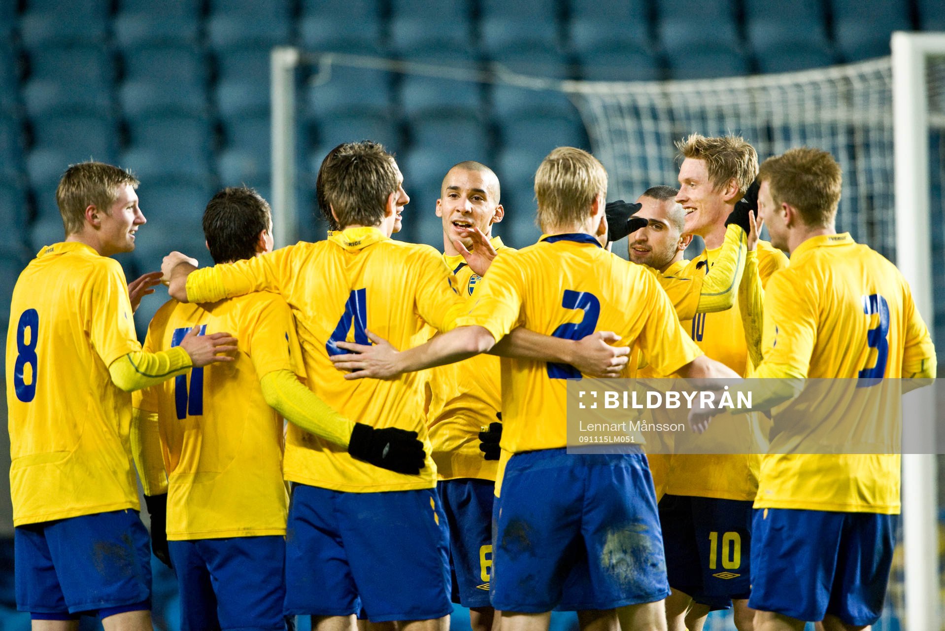Guillermo Molins och Rasmus Elm, glädje, jubel
