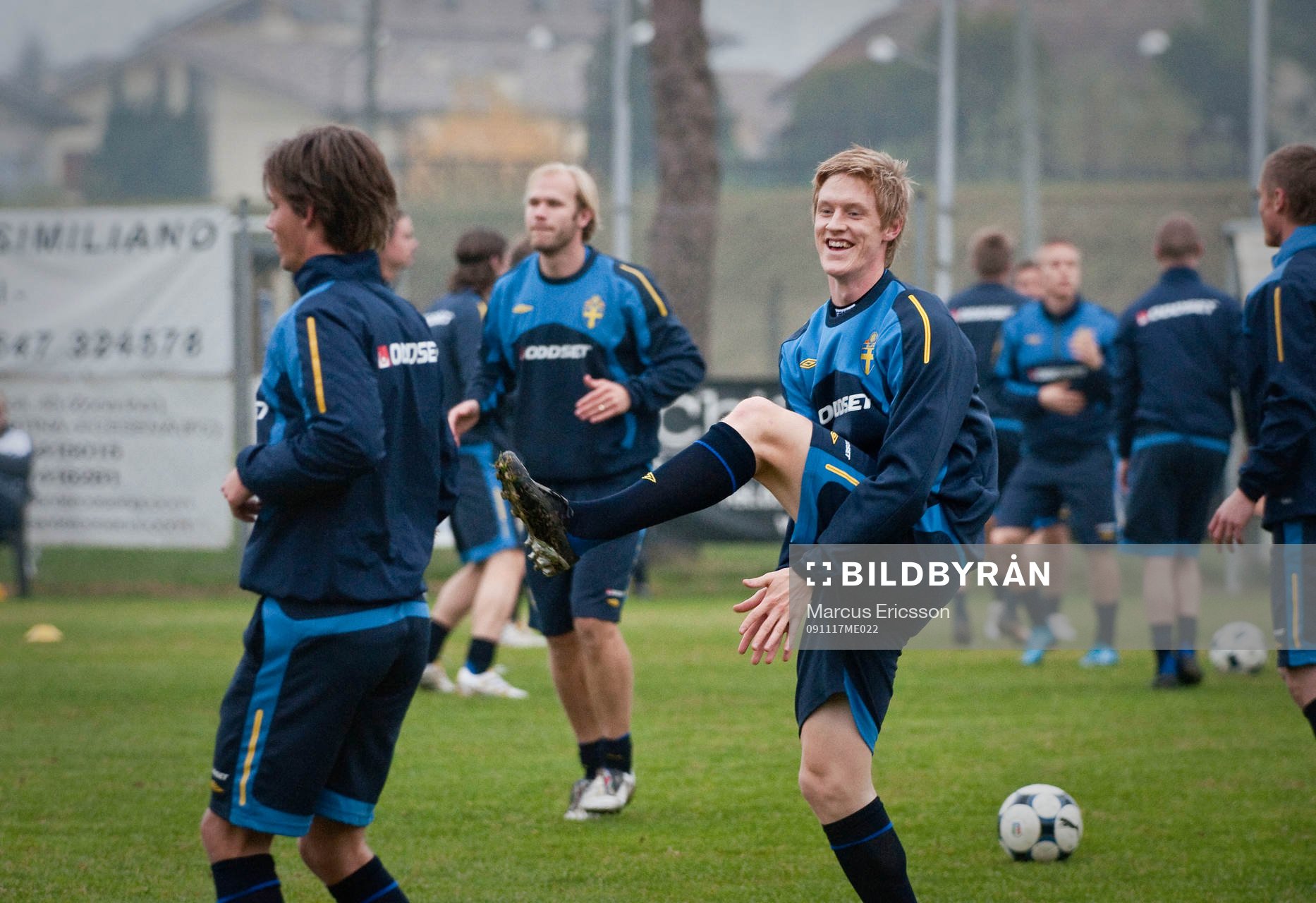 Skojigt och roligt på dagens uppvärming, Rasmus Elm