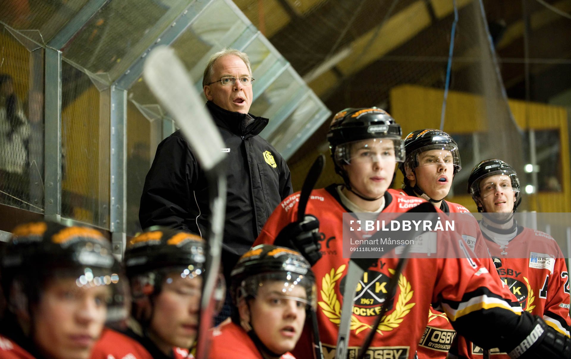 Stephen Higgins, tränare, Osby