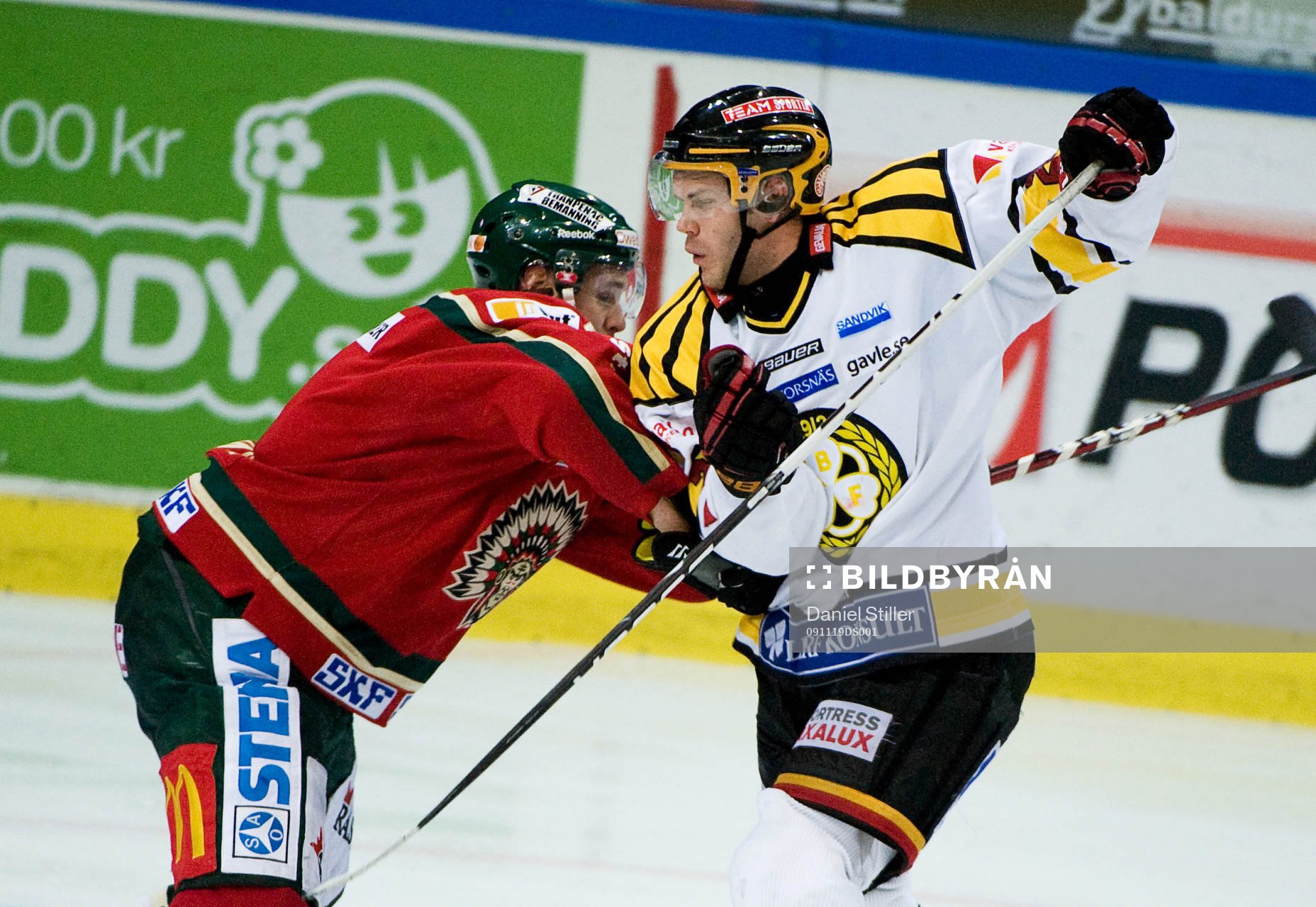 Magnus Kahnberg, Brynäs, Christian Bäckman, Frölunda