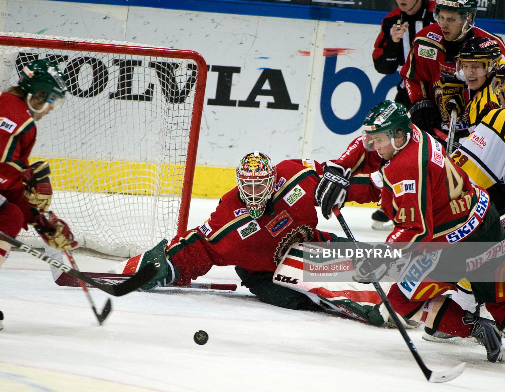 Johan Holmqvist, målvakt, Frölunda