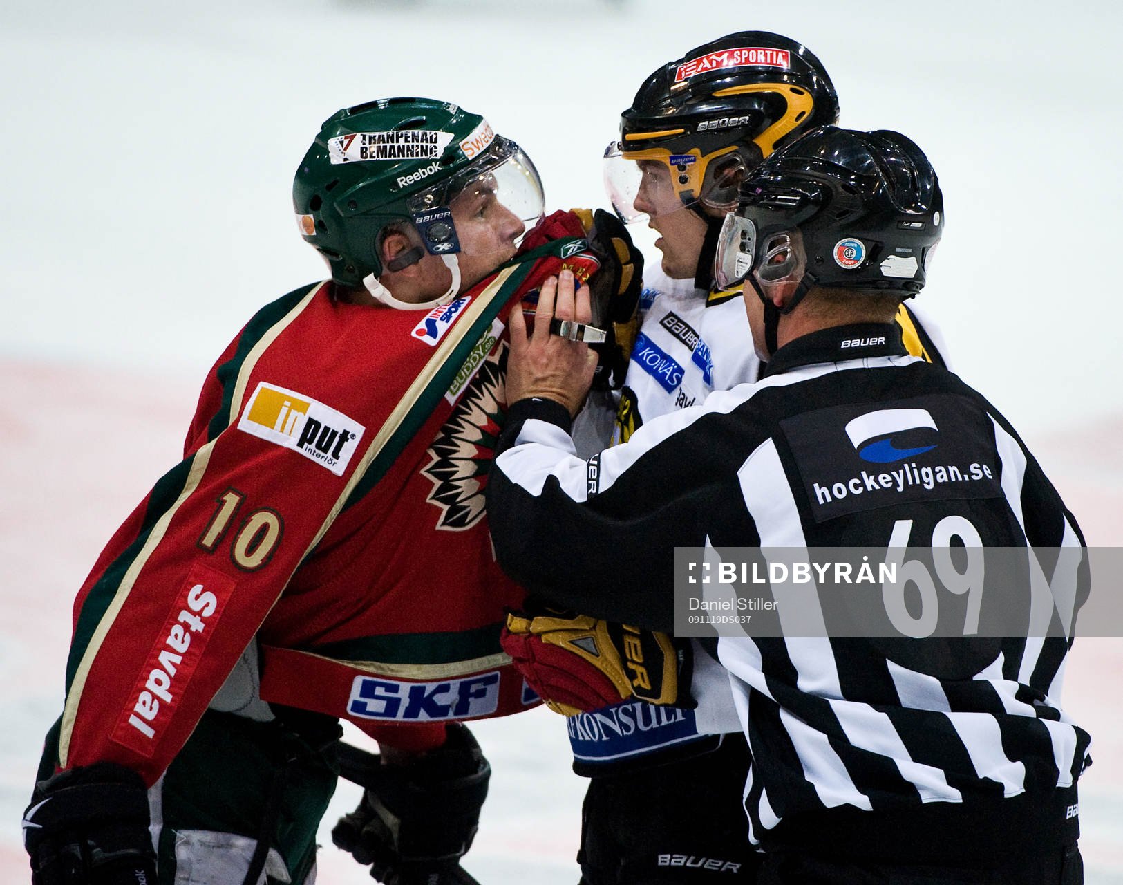 Fredrik Pettersson, Frölunda, Simon Bertilsson, Brynäs