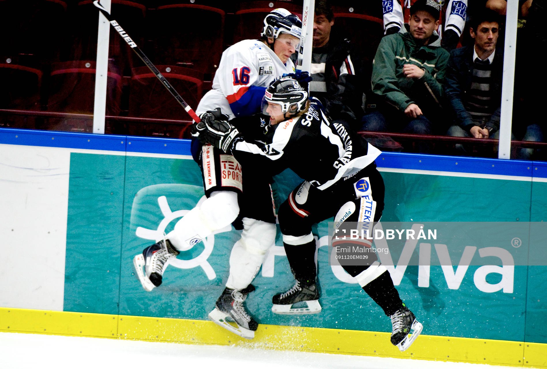 Lucas Sandström, Malmö och Mikael Eriksson, Bofors