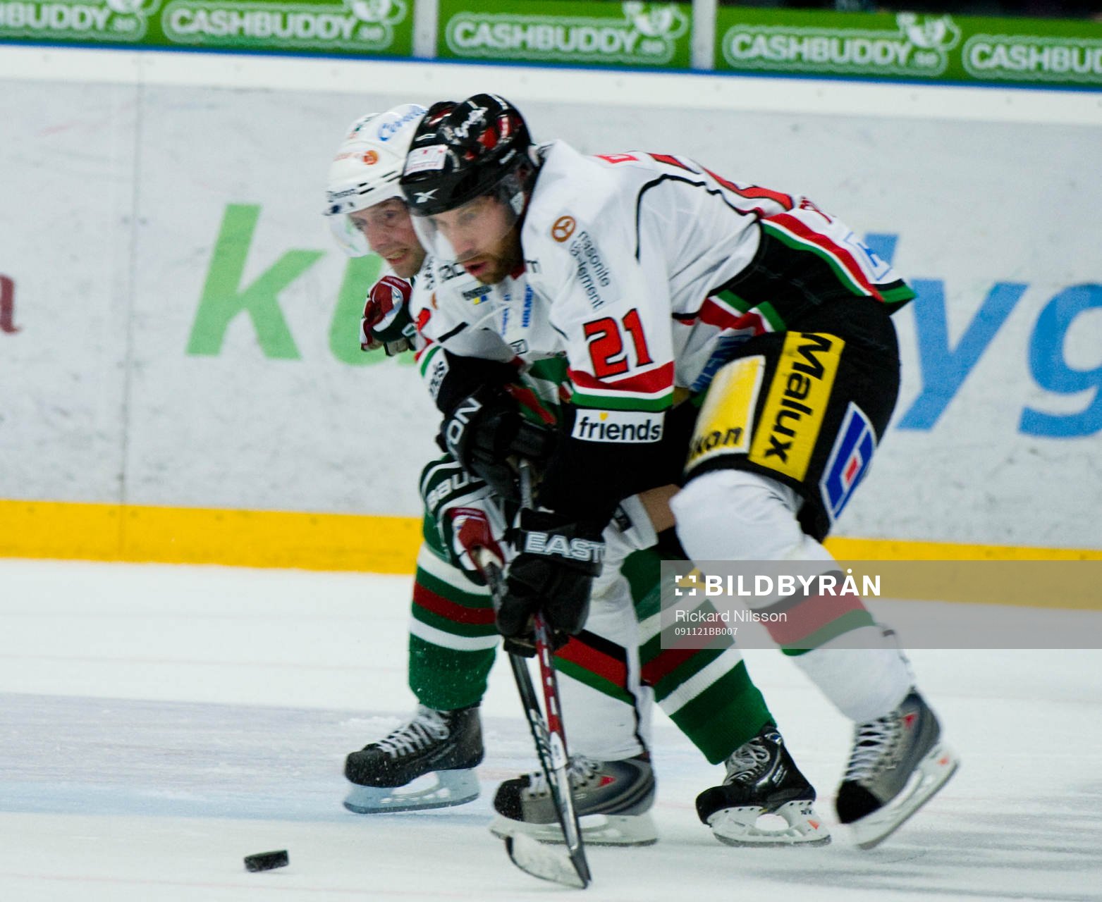 Peter Forsberg, Modo och Daniel Glimmenvall, Rögle