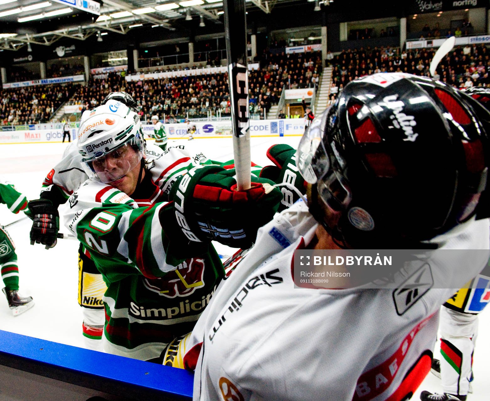 Mathias Månsson, Rögle och Peter Forsberg, Modo. Bråk,