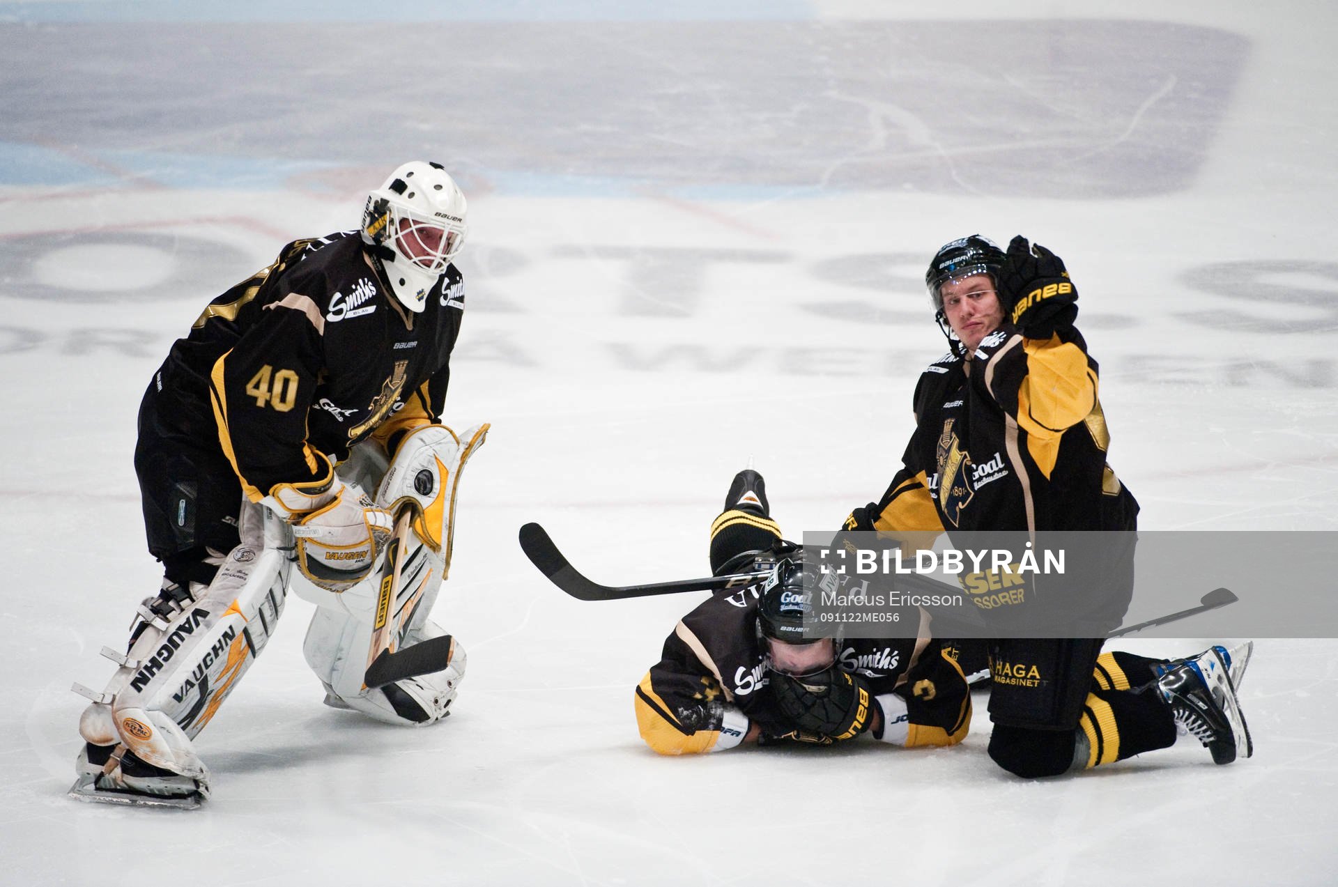 Andreas Jungbeck AIK ligger skadad, skada
