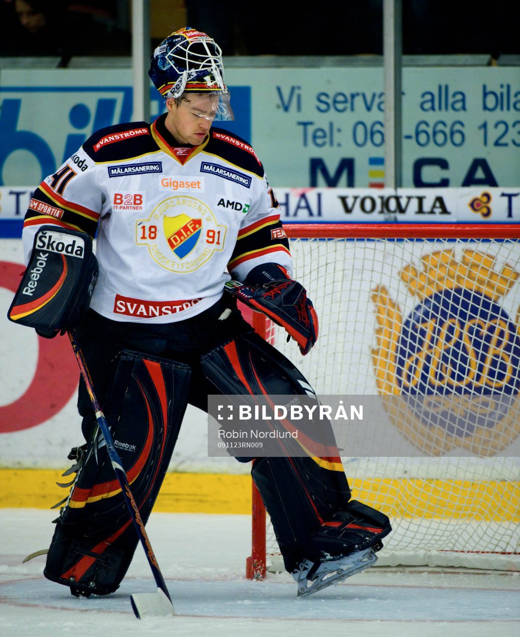 Gustaf Wesslau, Målvakt, depp