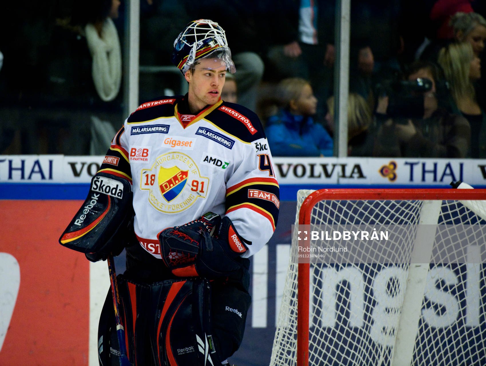 Gustaf Wesslau, Målvakt