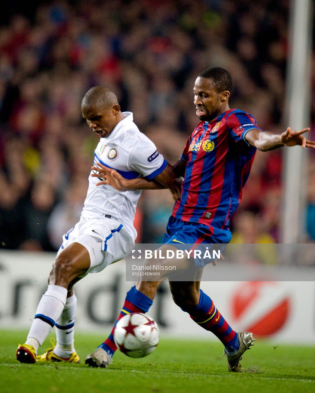 Seydou Keita, Barcelona och Samuel Etoó, Inter