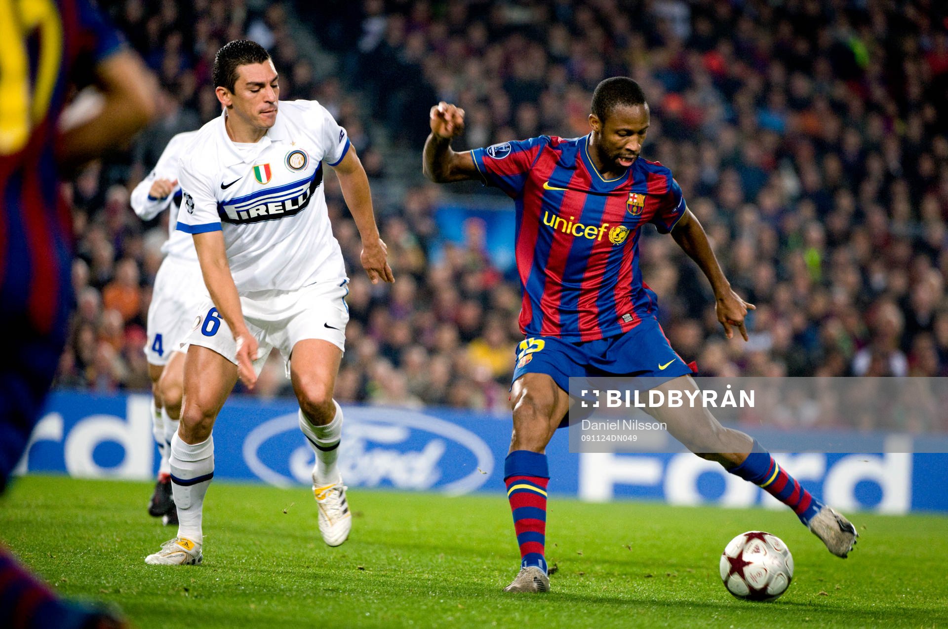 Seydou Keita, Barcelona och Lucio, Inter