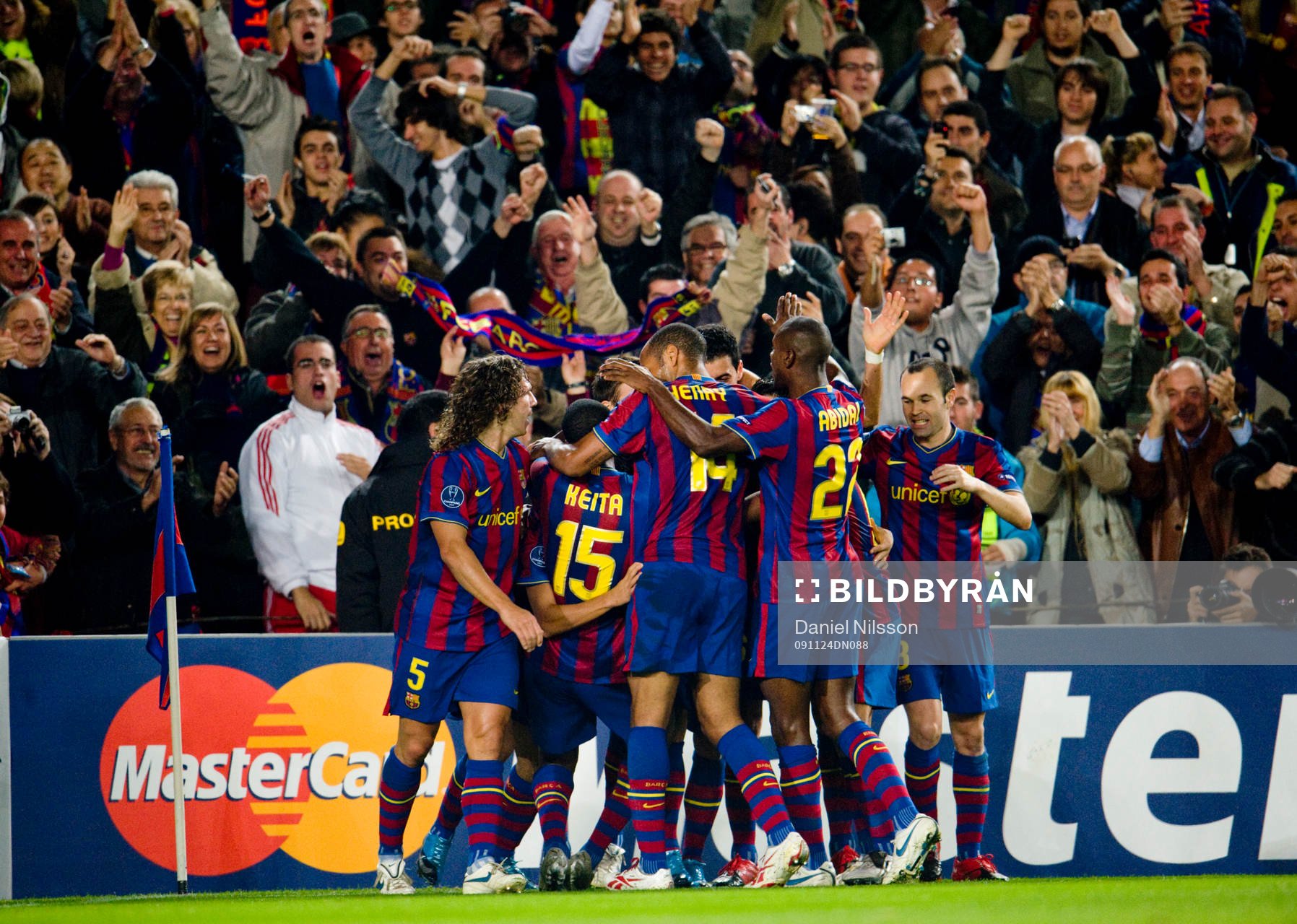 Jubel i barcelona