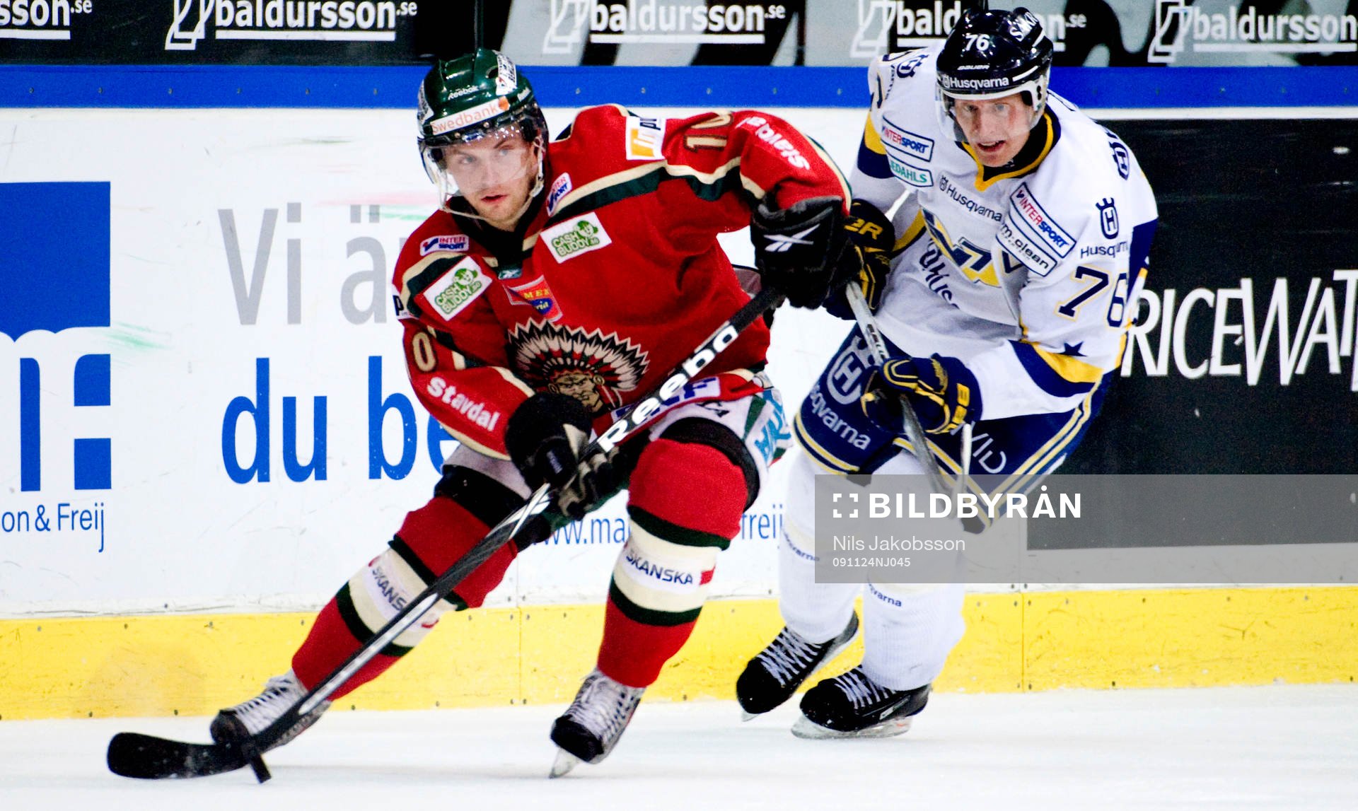 Fredrik Pettersson, Frölunda, Johan Davidsson, HV71