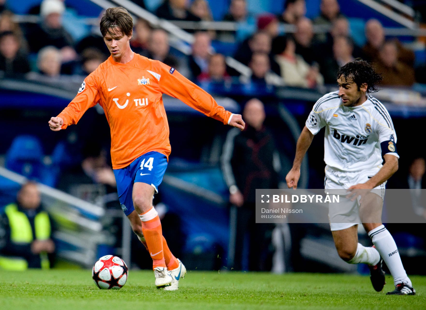 Dusan Djuric, Zurich, och Raul, Madrid