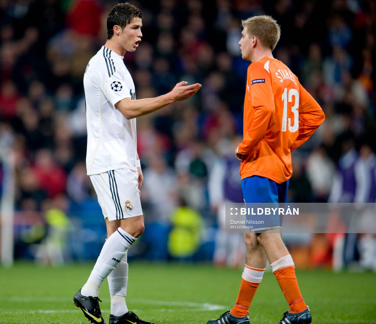 Cristiano Ronaldo, Madrid och Florian Stahel, Zurich