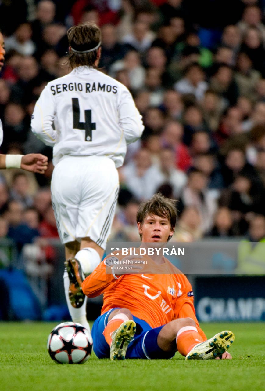 Dusan Djuric, Zurich, och Sergio Ramos, Madrid