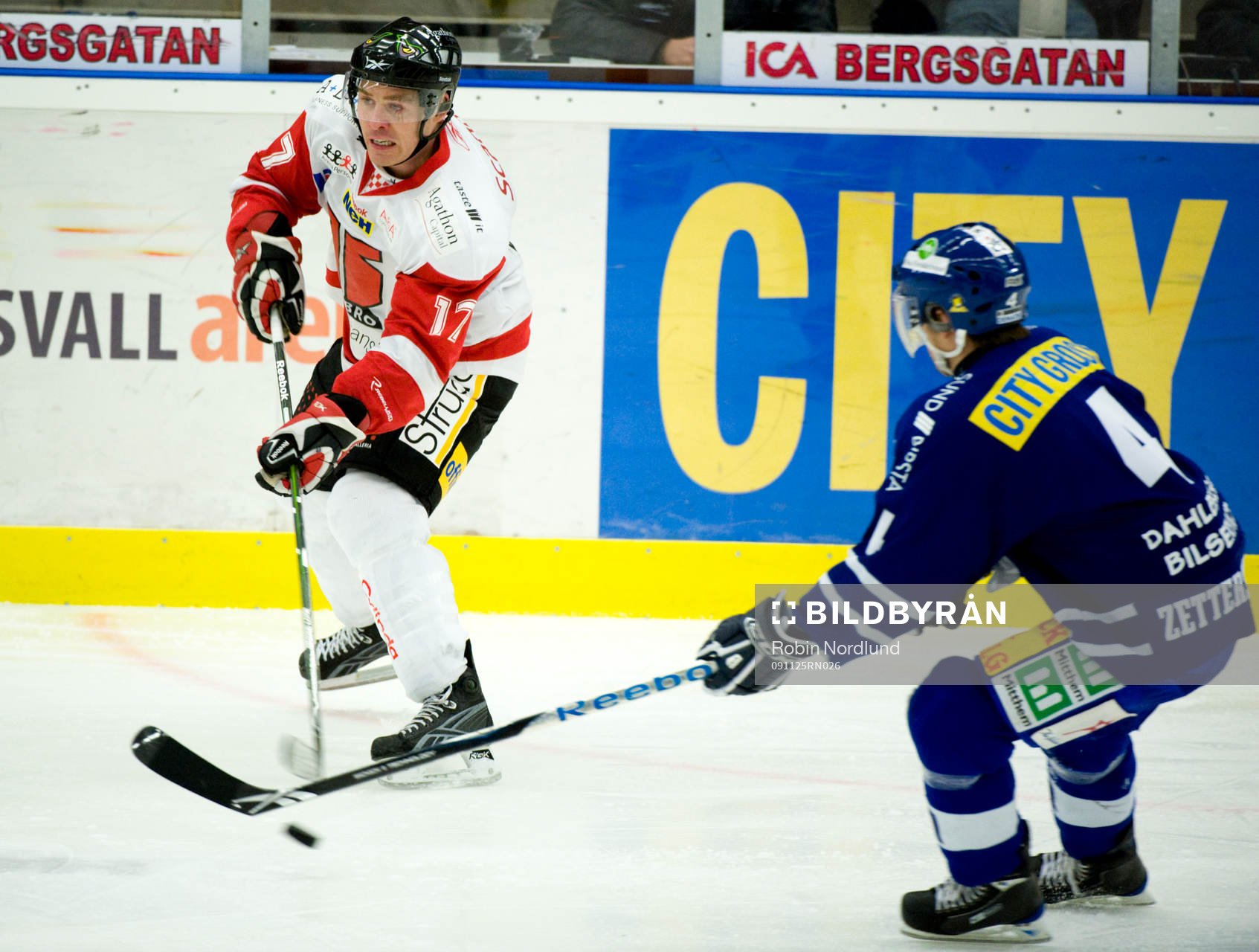 Justin Kurtz, Örebro mot Niklas Zetterström, Sundsvall