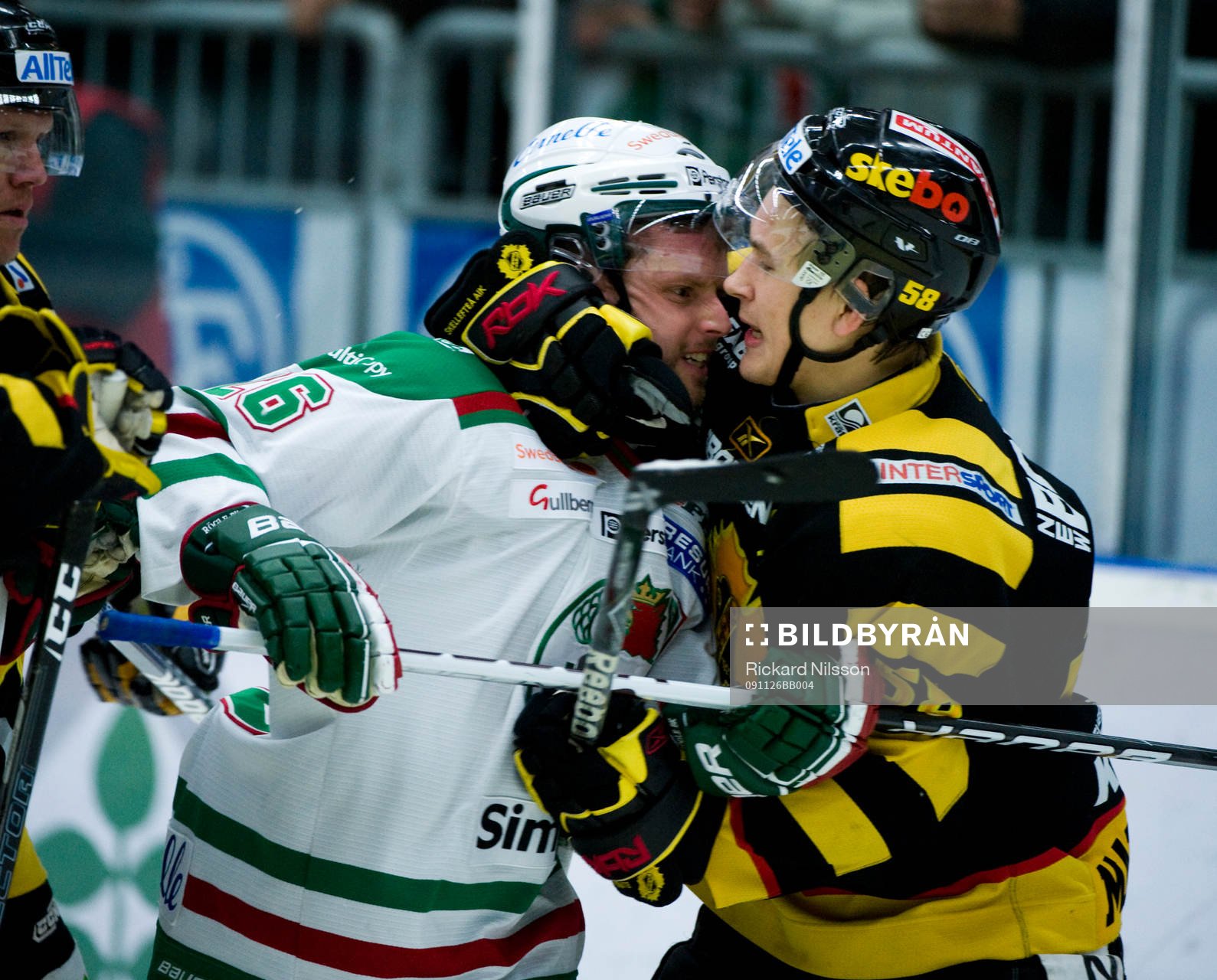 Jakob Johansson, Rögle och Jyri Marttinen, Skellefteå,