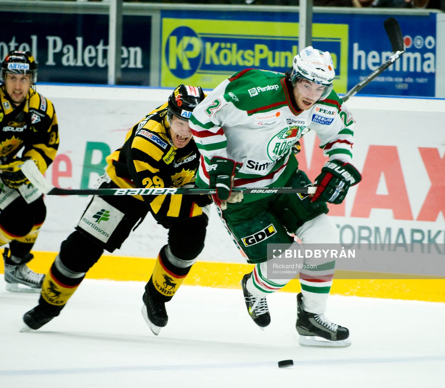 Jeremy Colliton, Rögle och Christoffer Norgren, Skellefteå