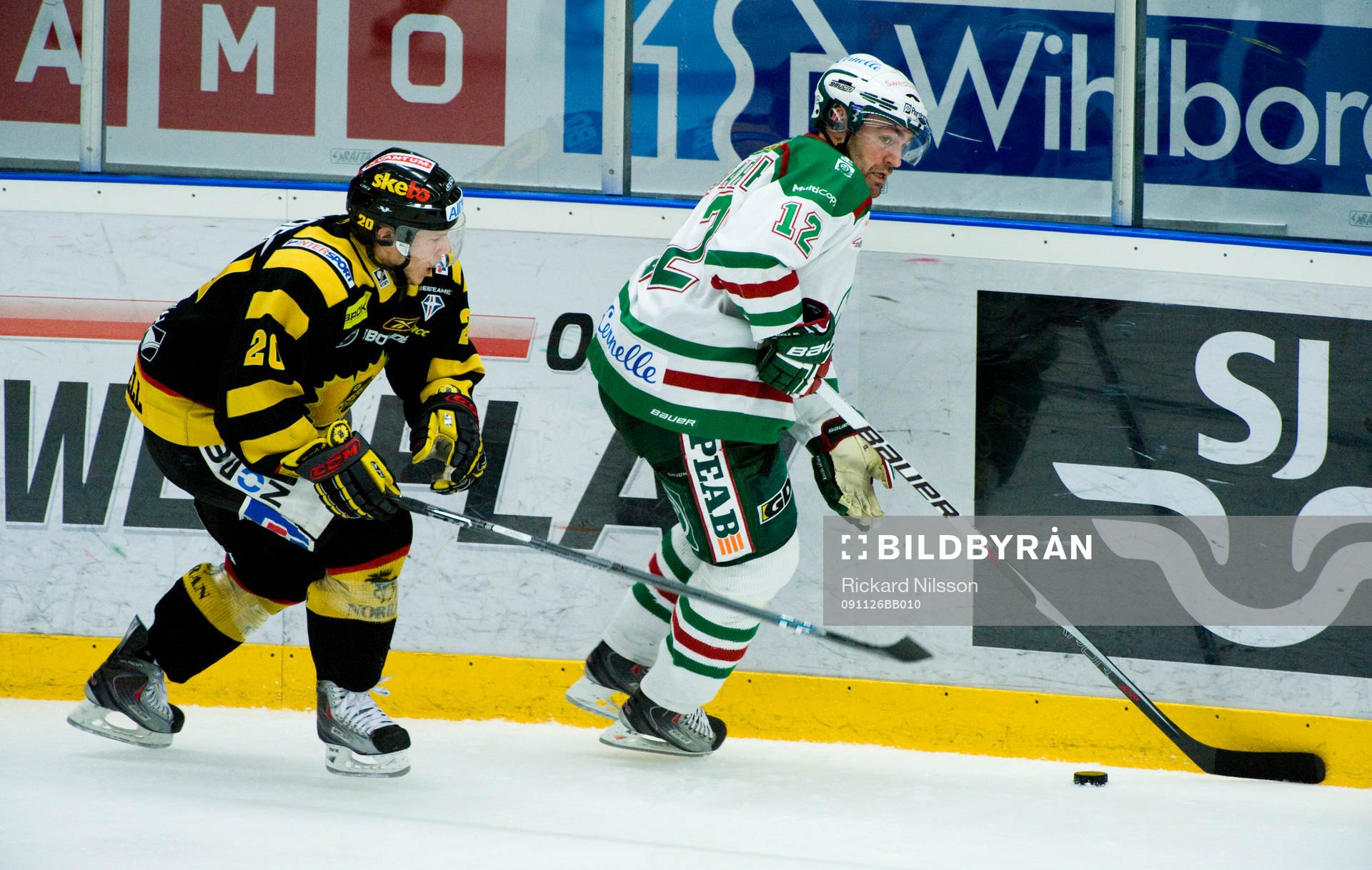 Erik Forsell, Skellefteå och Peter Högardh, Rögle