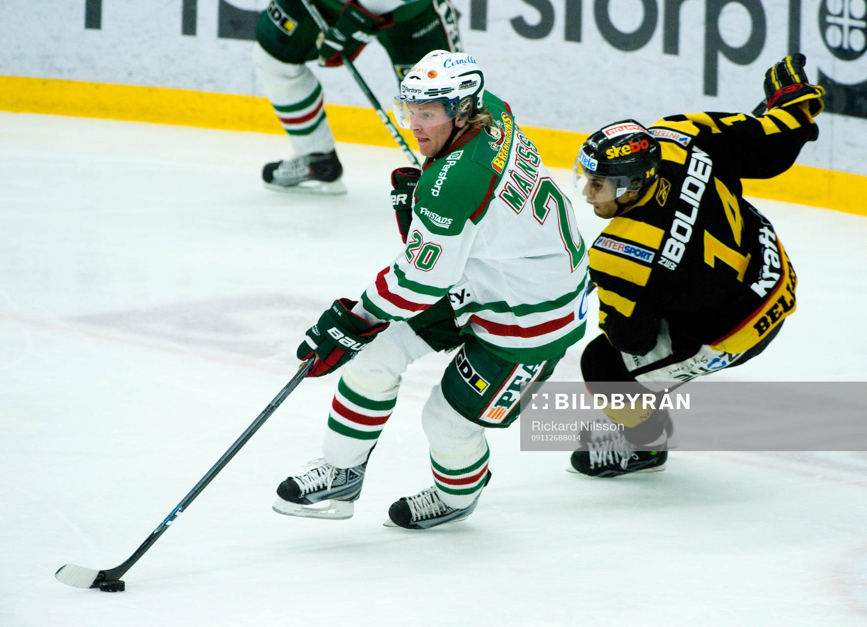 Mathias Månsson, Rögle och Pierre-Edouard Bellemare,