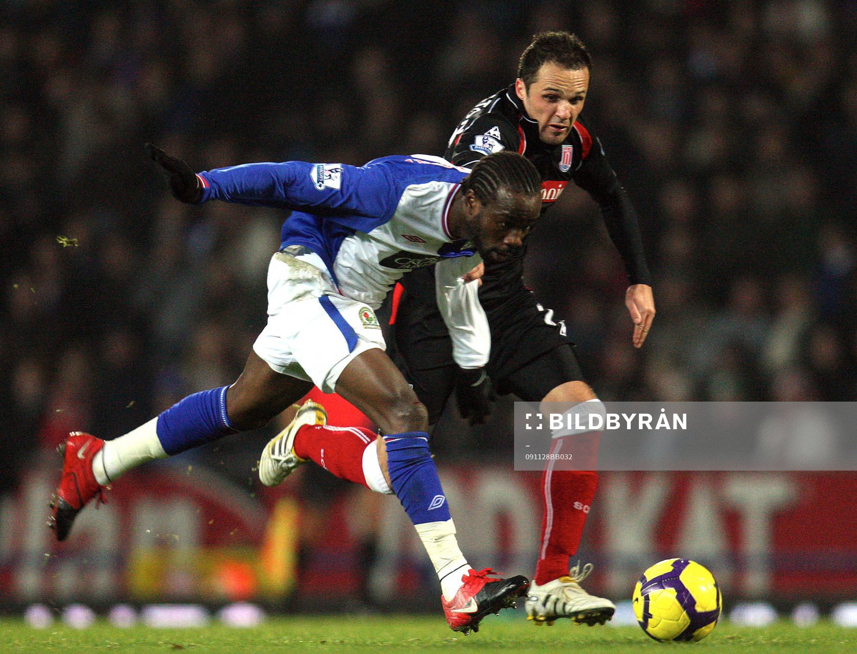 Pascal Chimbonda och Matthew Etherington