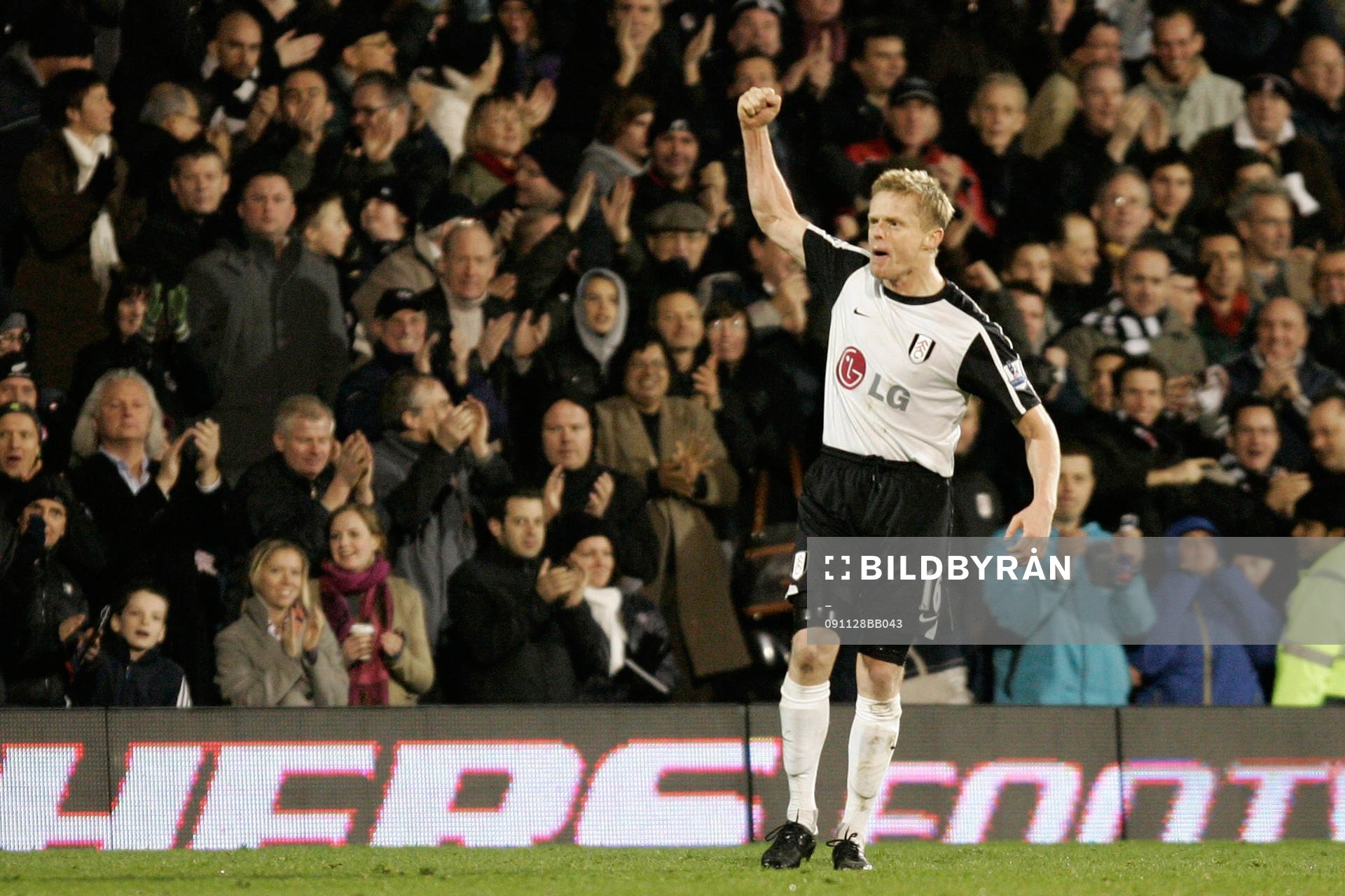 Damien Duff, jubel