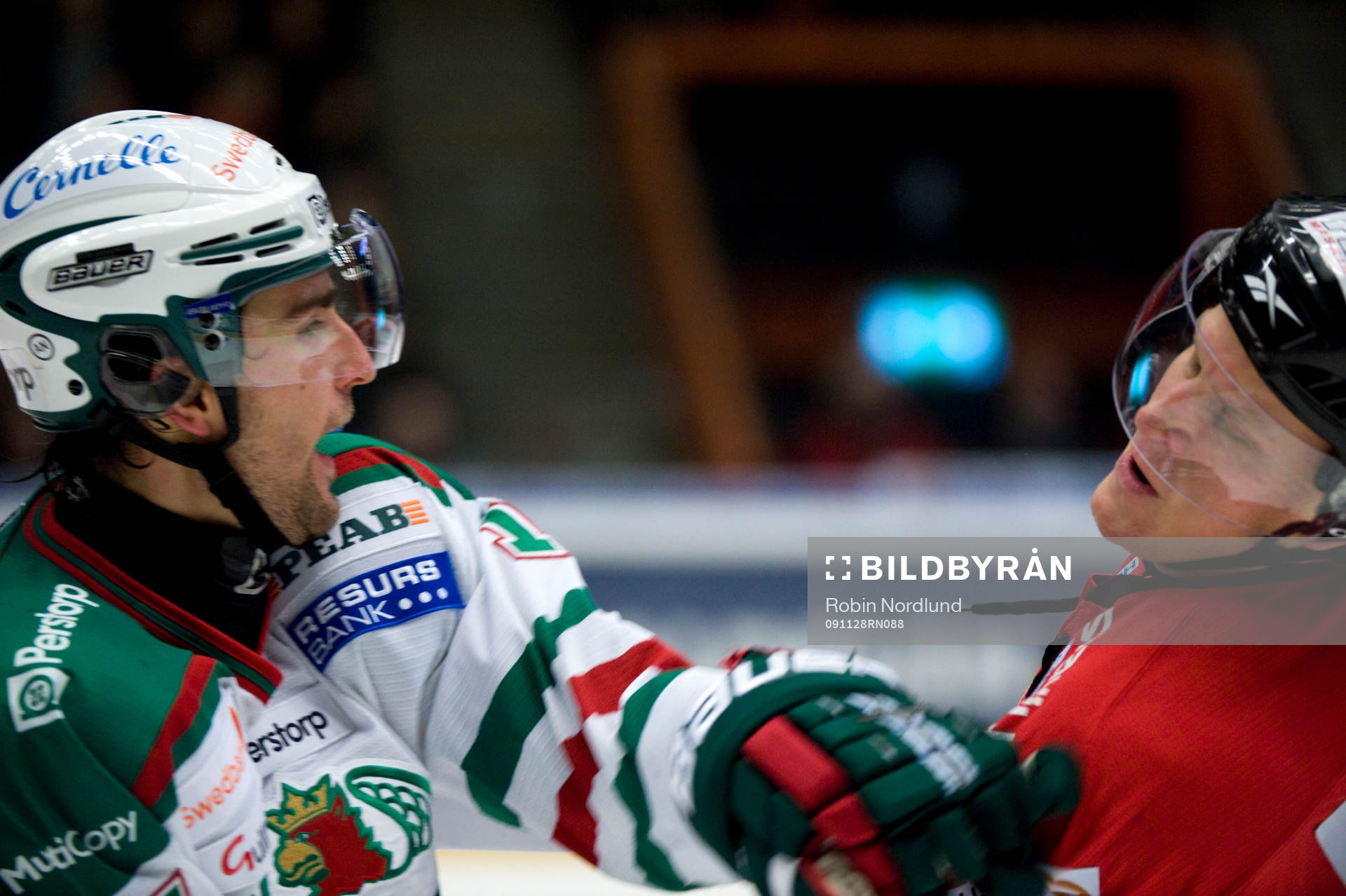 Dominik Granak, Rögle och Marco Tuokko, Modo i slagsmål,