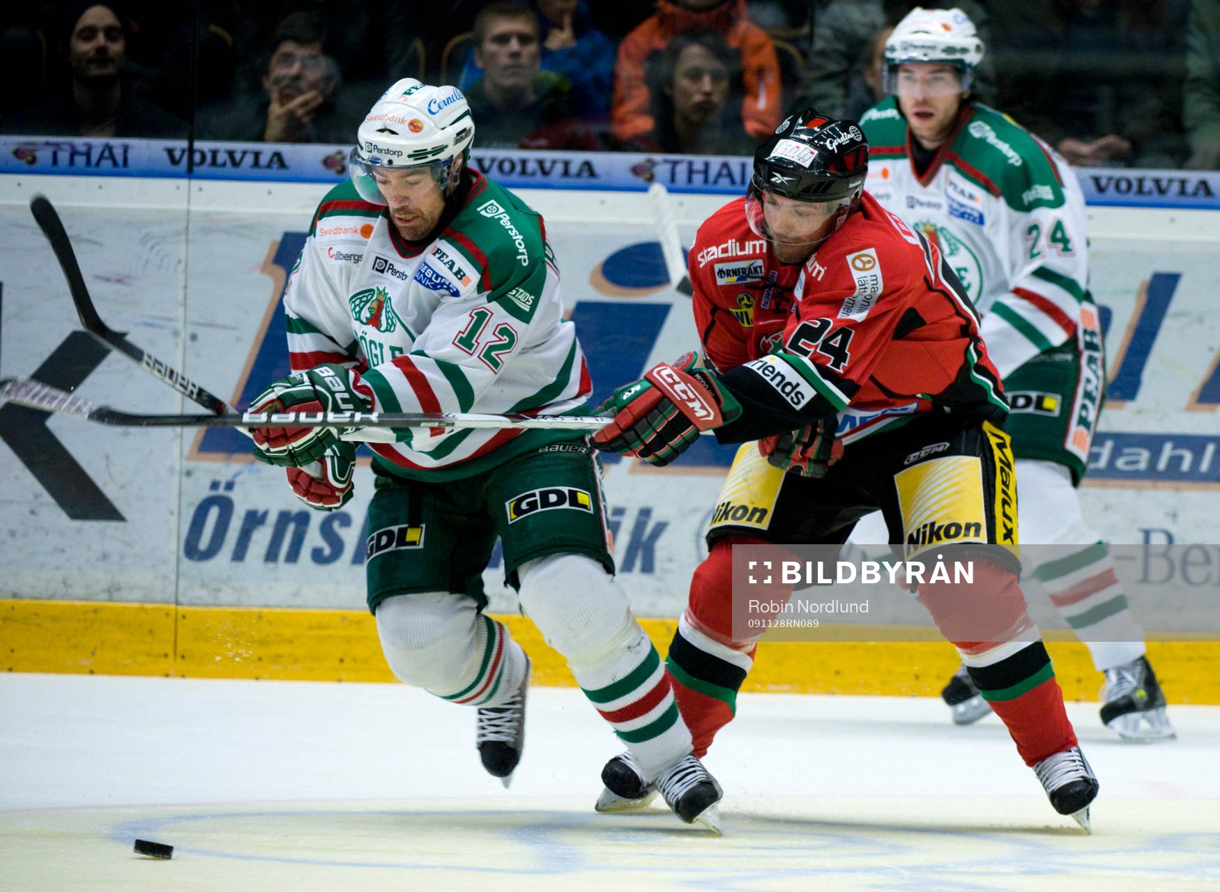 Peter Högardh, Rögle och Niklas Sundström, Rögle