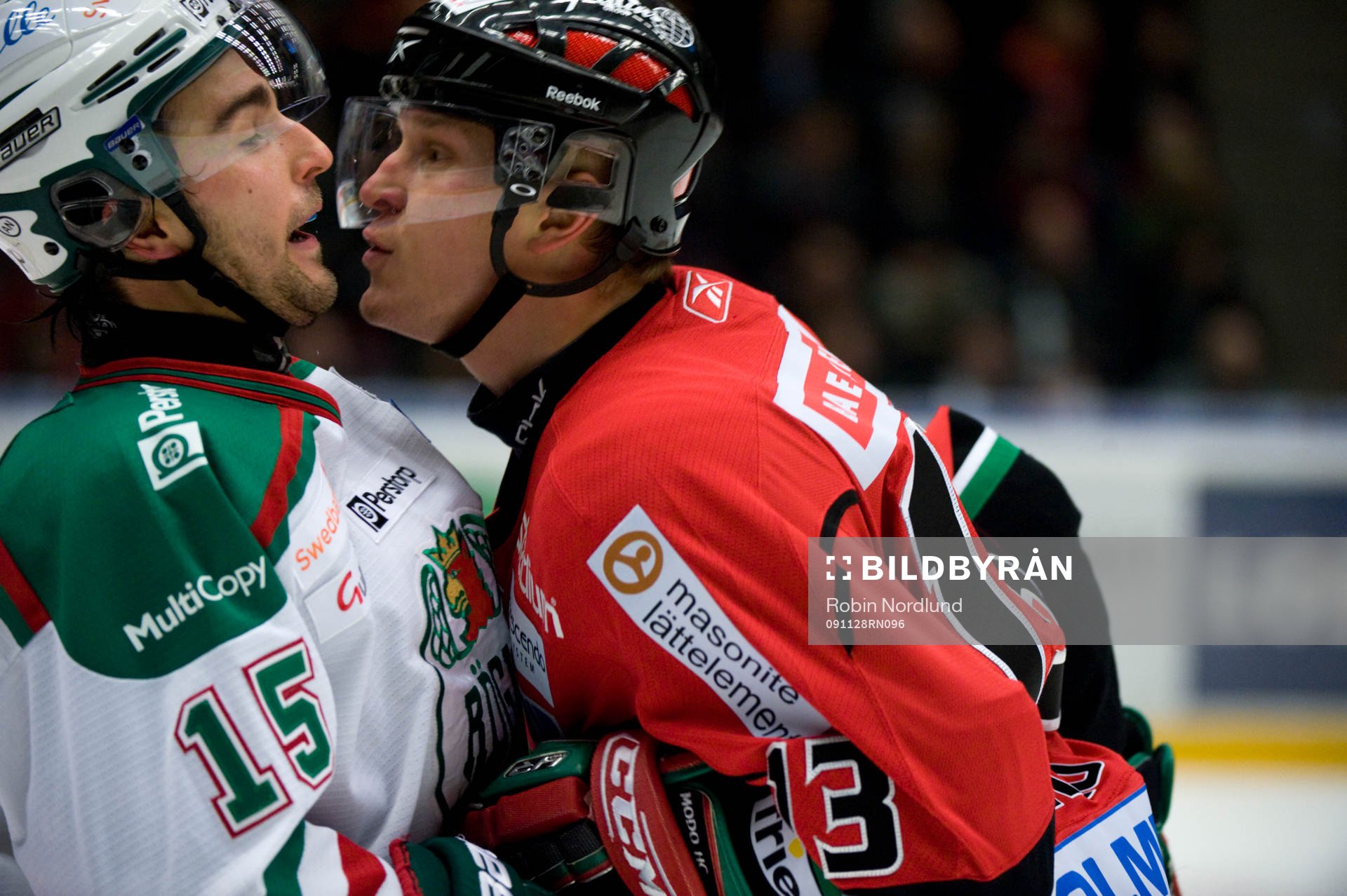 Dominik Granak, Rögle och Marco Tuokko, Modo i slagsmål,