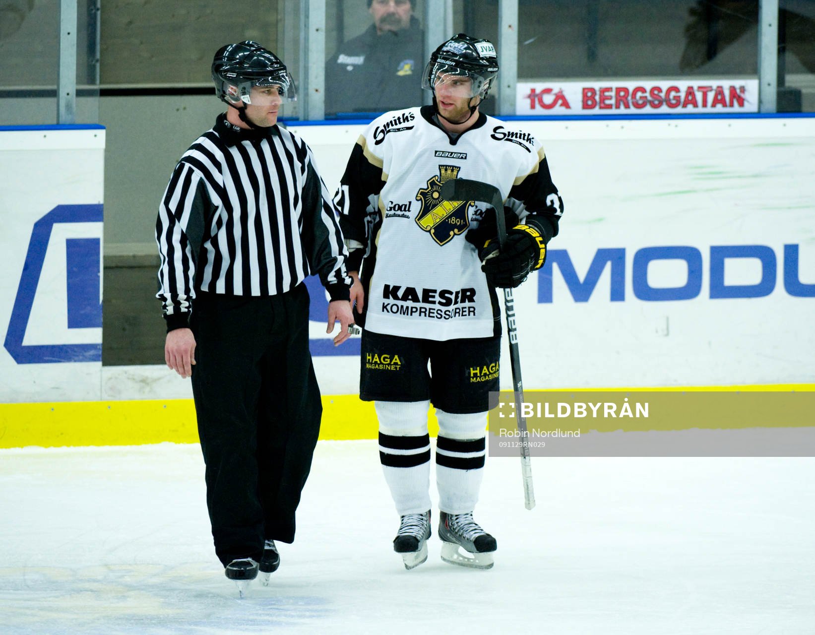 Christian Sandberg, AIK får lämna isen