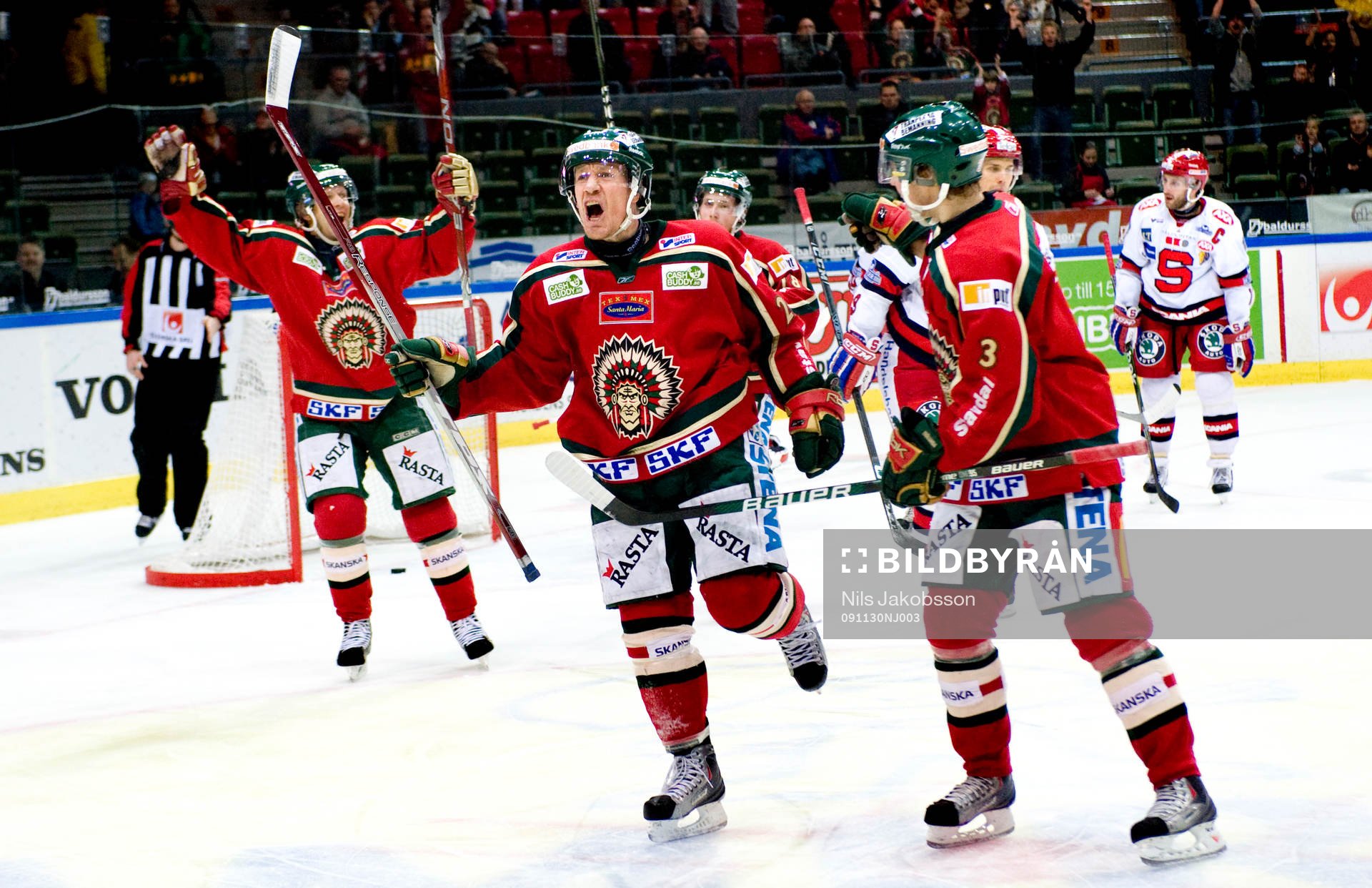Tomi Kallio, Niklas Andersson, Philip Larsen, Frölunda,