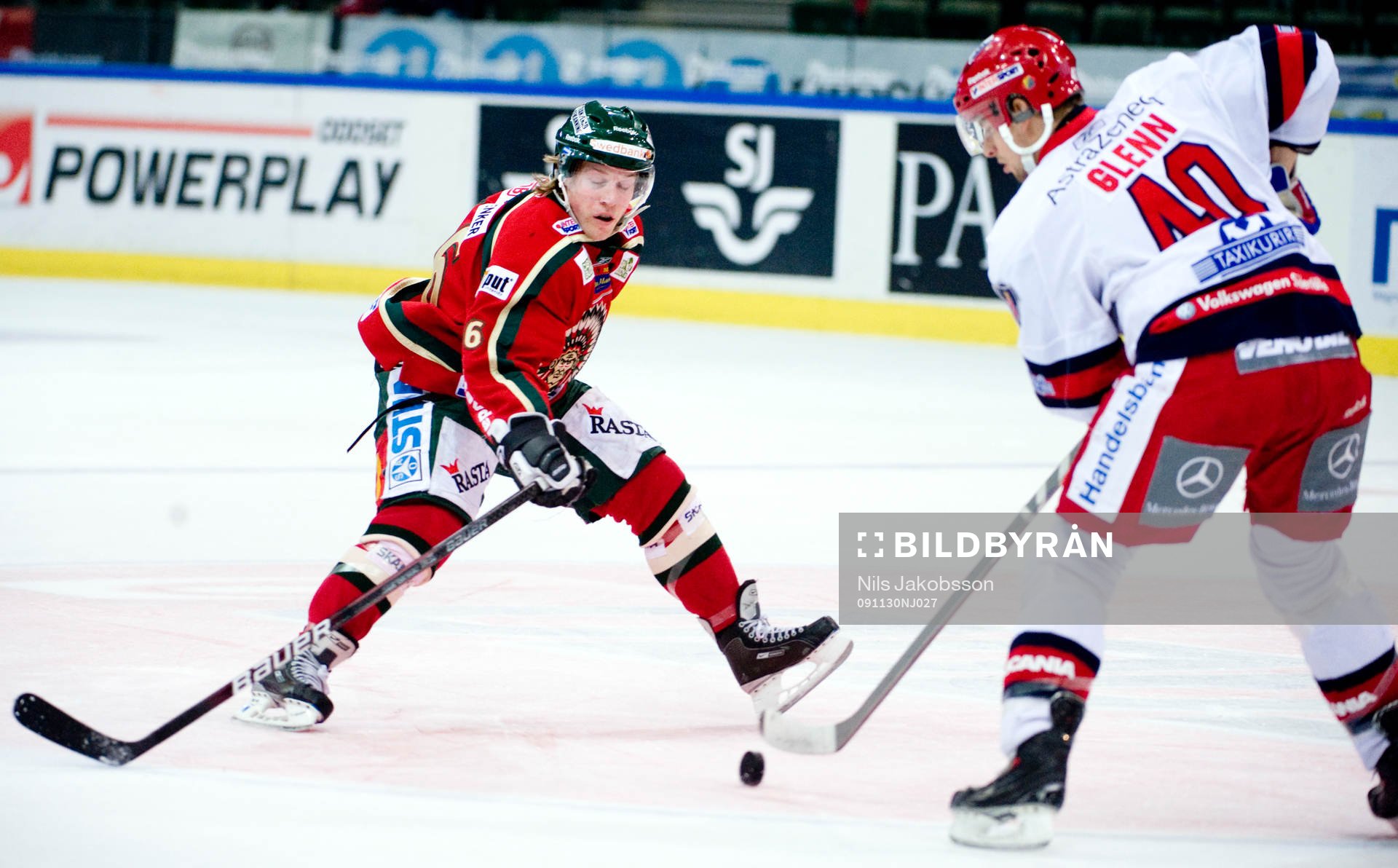 Mathis Olimb, Frölunda, Ryan Glenn, Södertälje