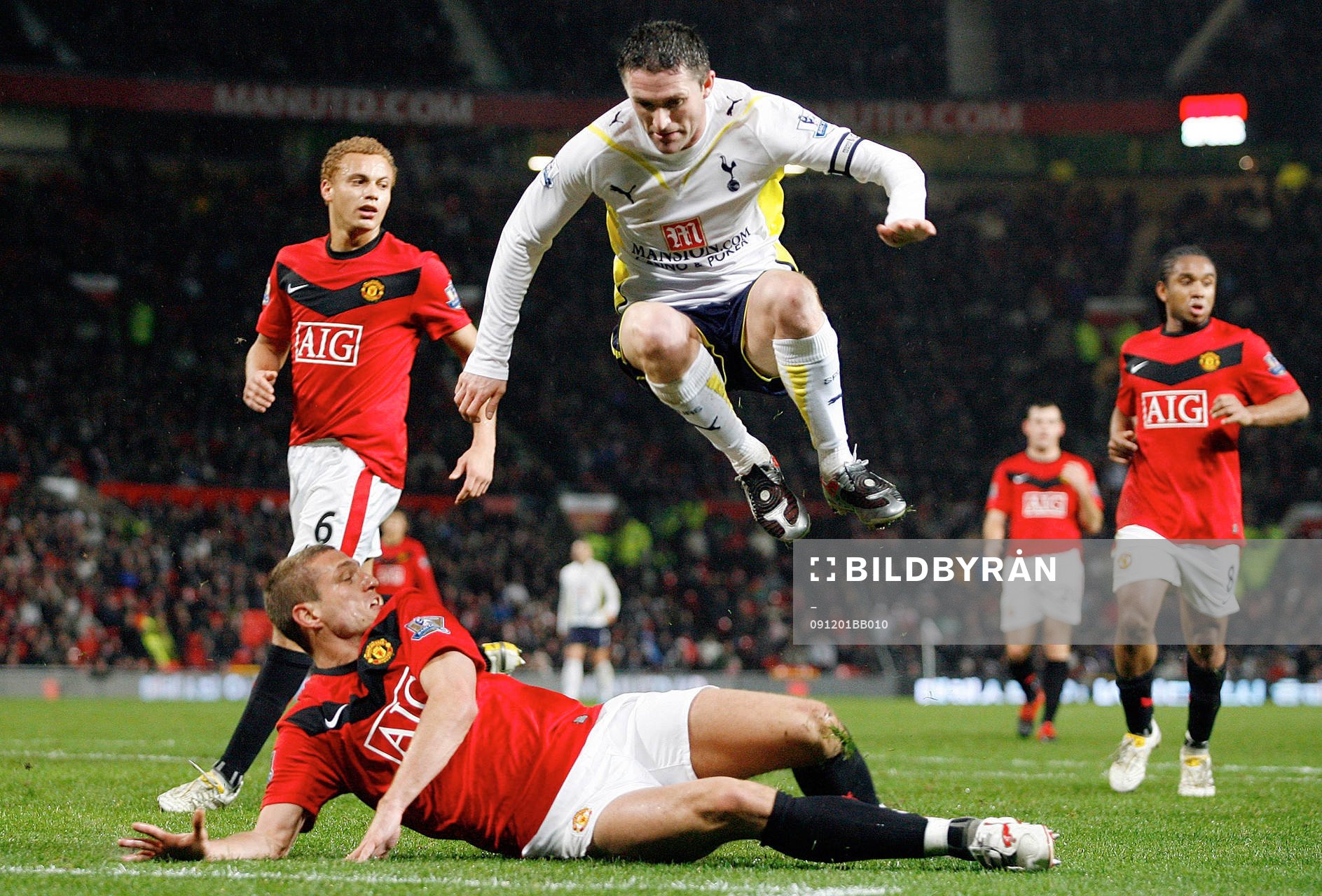 Nemanja Vidic och Robbie Keane