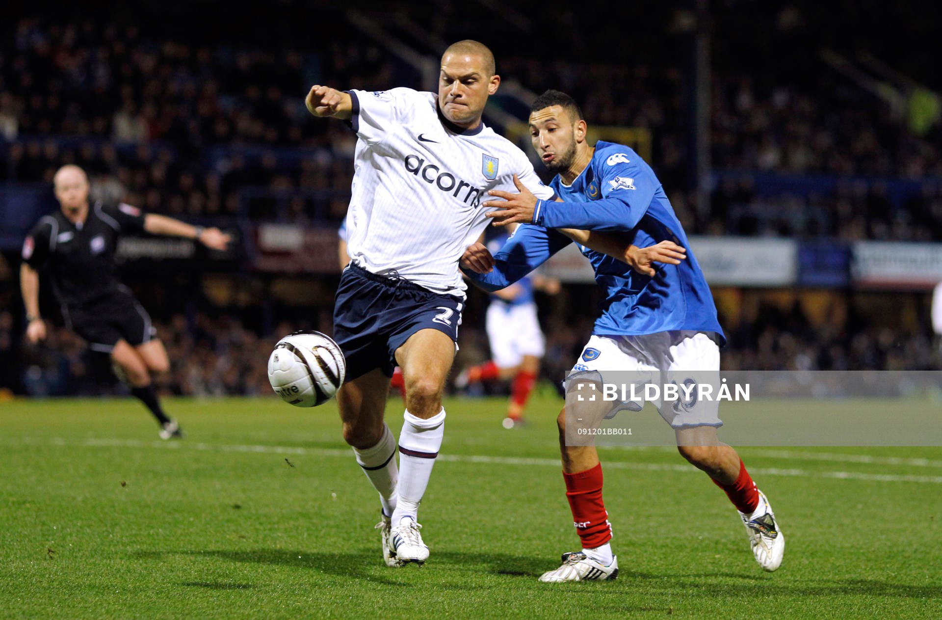 Luke Young och Nadir Belhadj