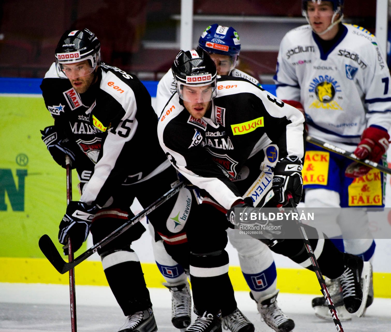 Donald Maclean och Patrik Hersley, Malmö