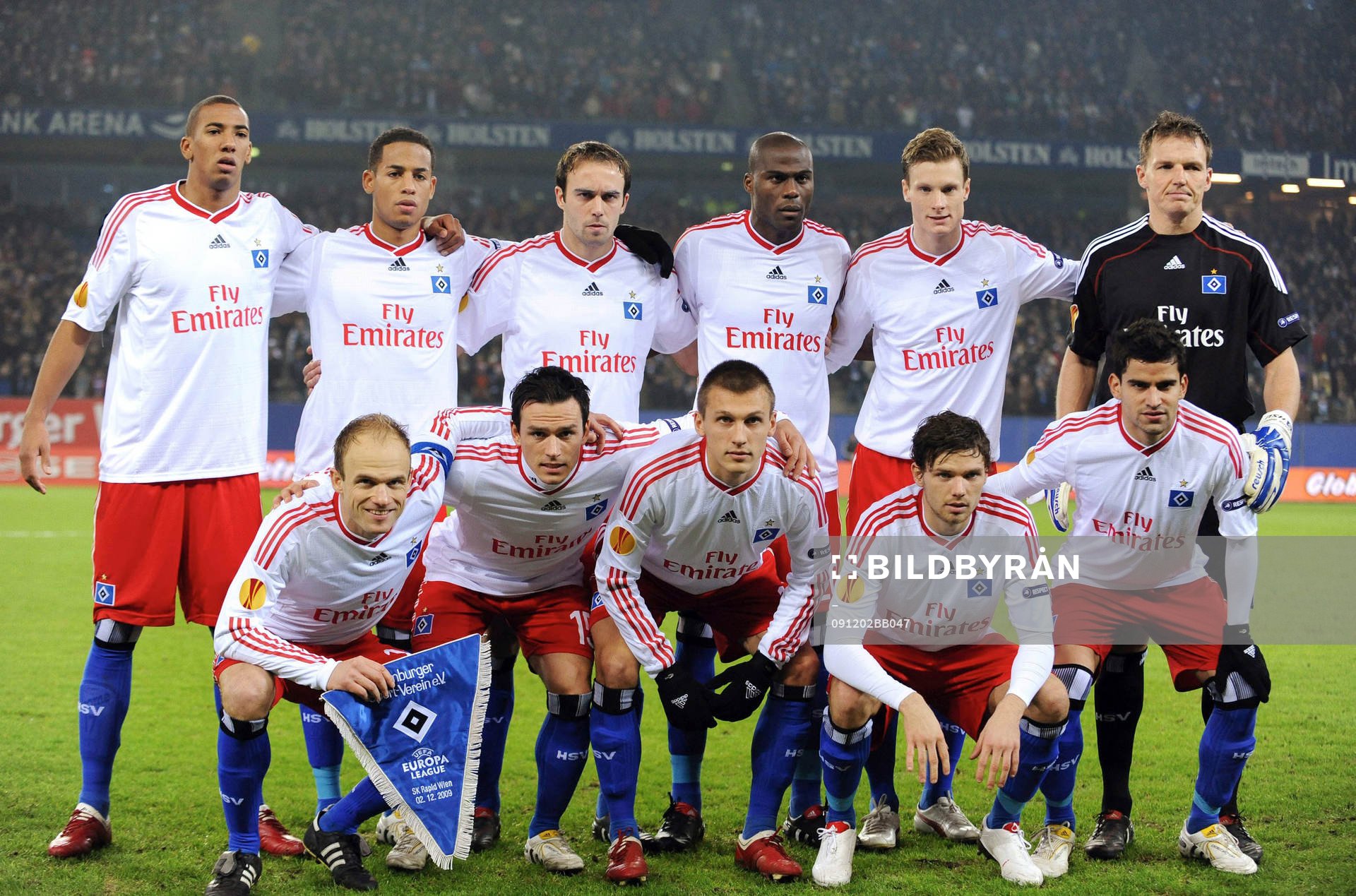Lagbild, startelva. Bakre raden fr v: Jerome Boateng,