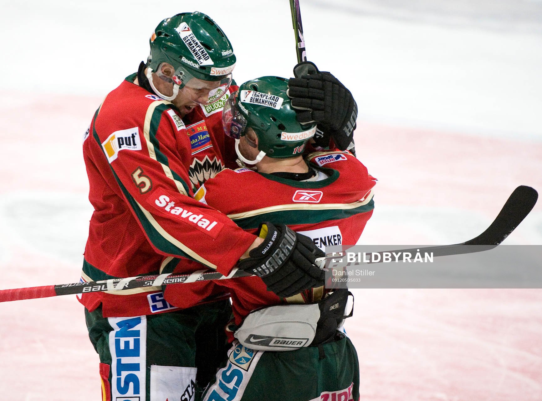 Christian Bäckman kramar om Fredrik Pettersson, Frölunda