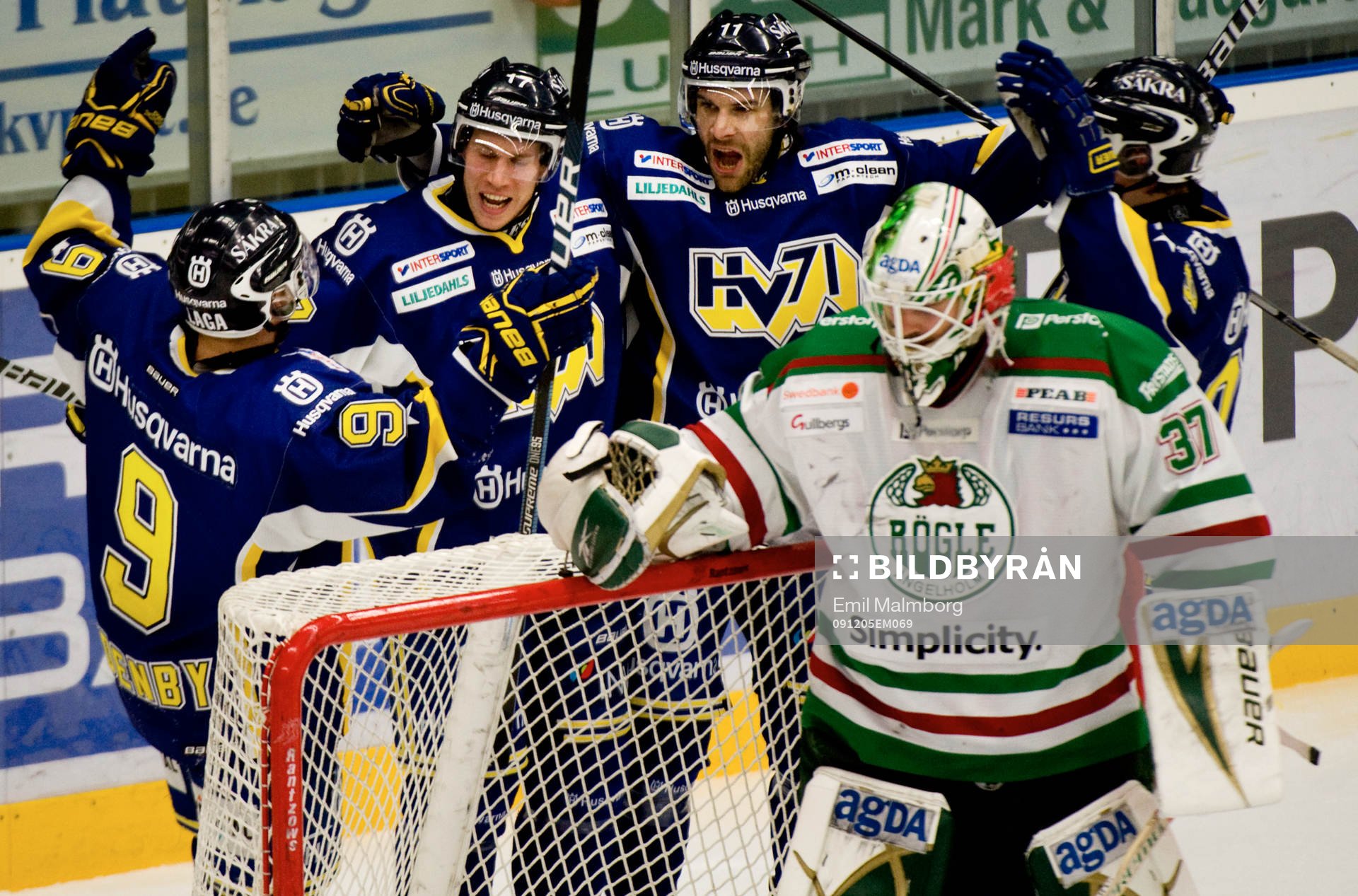 HV71. Jubel