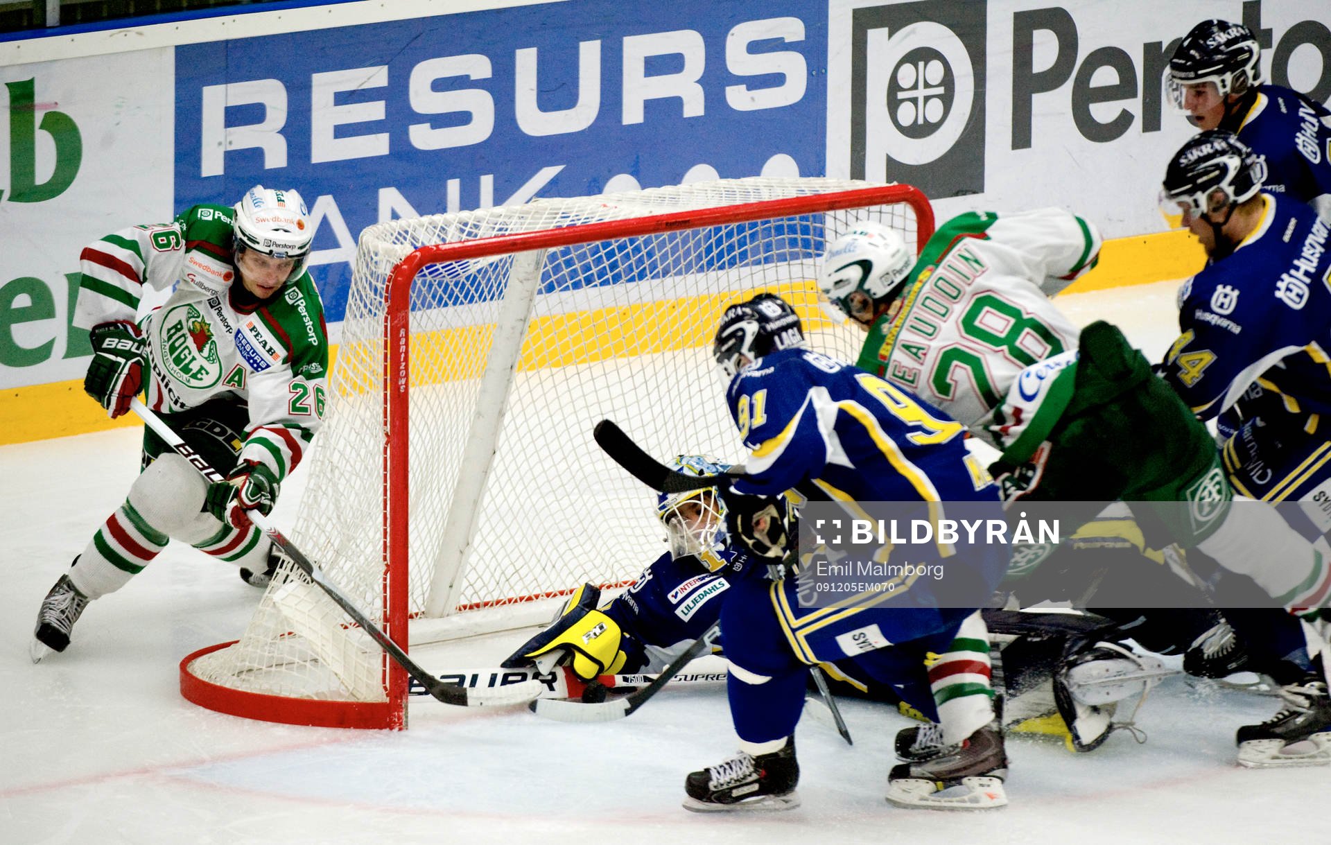 Eric Beaudoin, Rögle trycker in 2-3