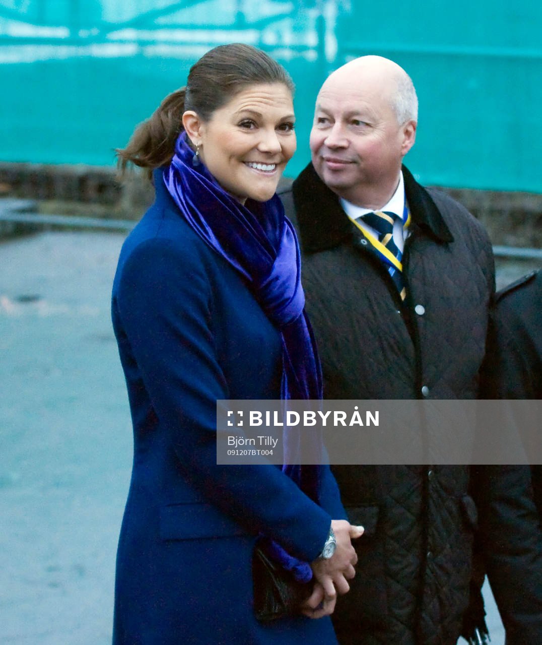 H.K.H Kronprinsessan Victoria och Lars-Erik Salminen,