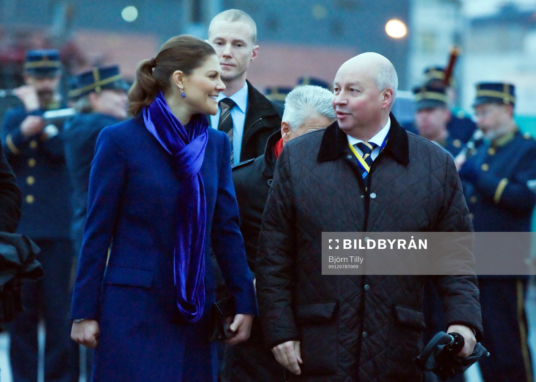 H.K.H Kronprinsessan Victoria och Lars-Erik Salminen,