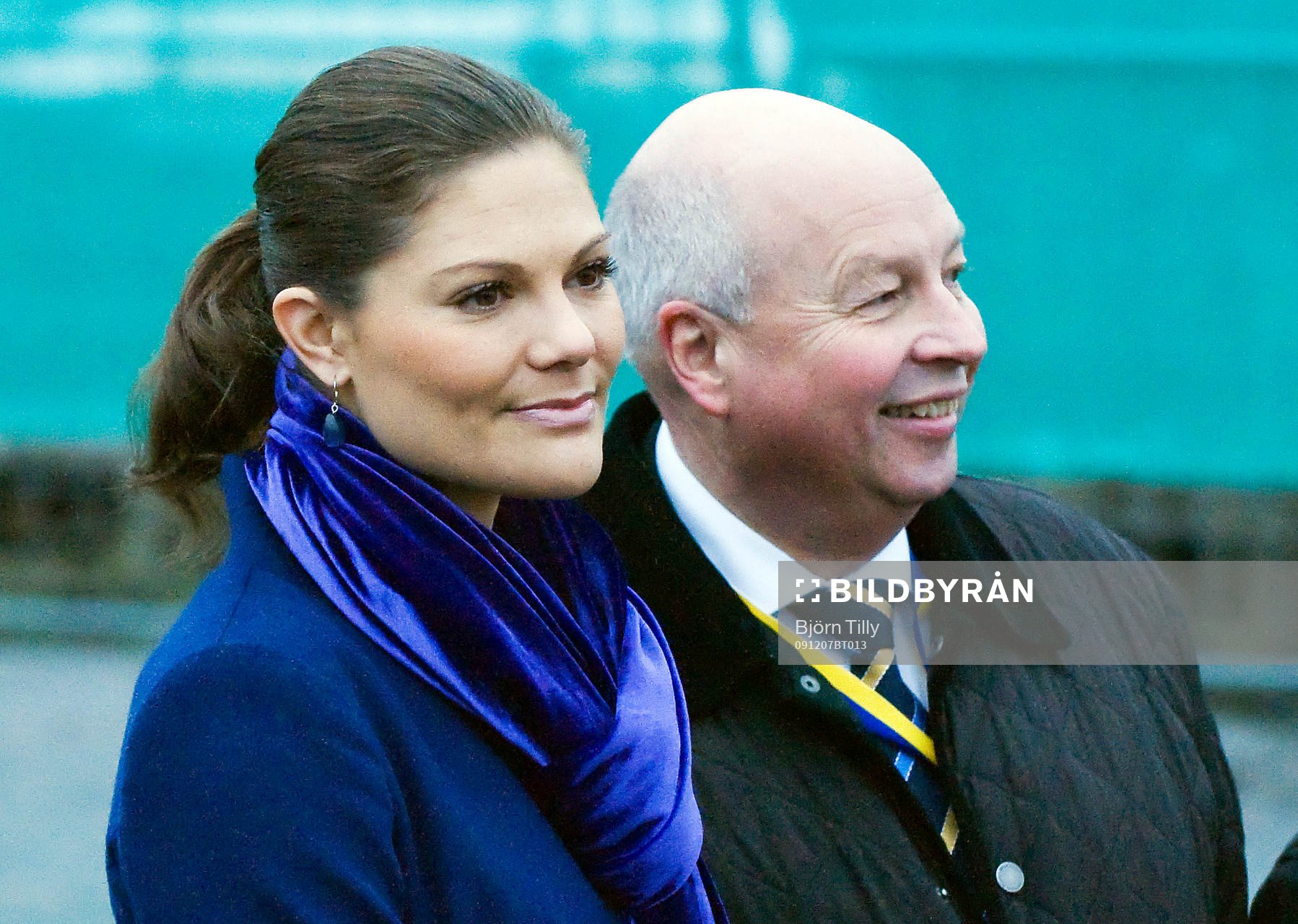 H.K.H Kronprinsessan Victoria och Lars-Erik Salminen,