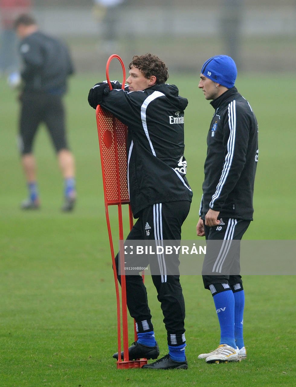 Marcus Berg och Mladen Petric