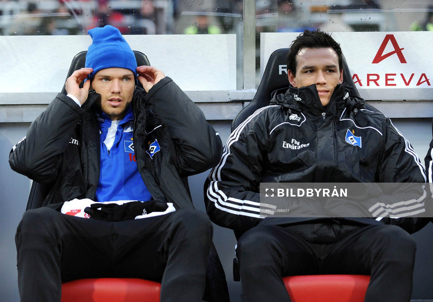 Marcus Berg och Piotr Trochowski, Hamburg