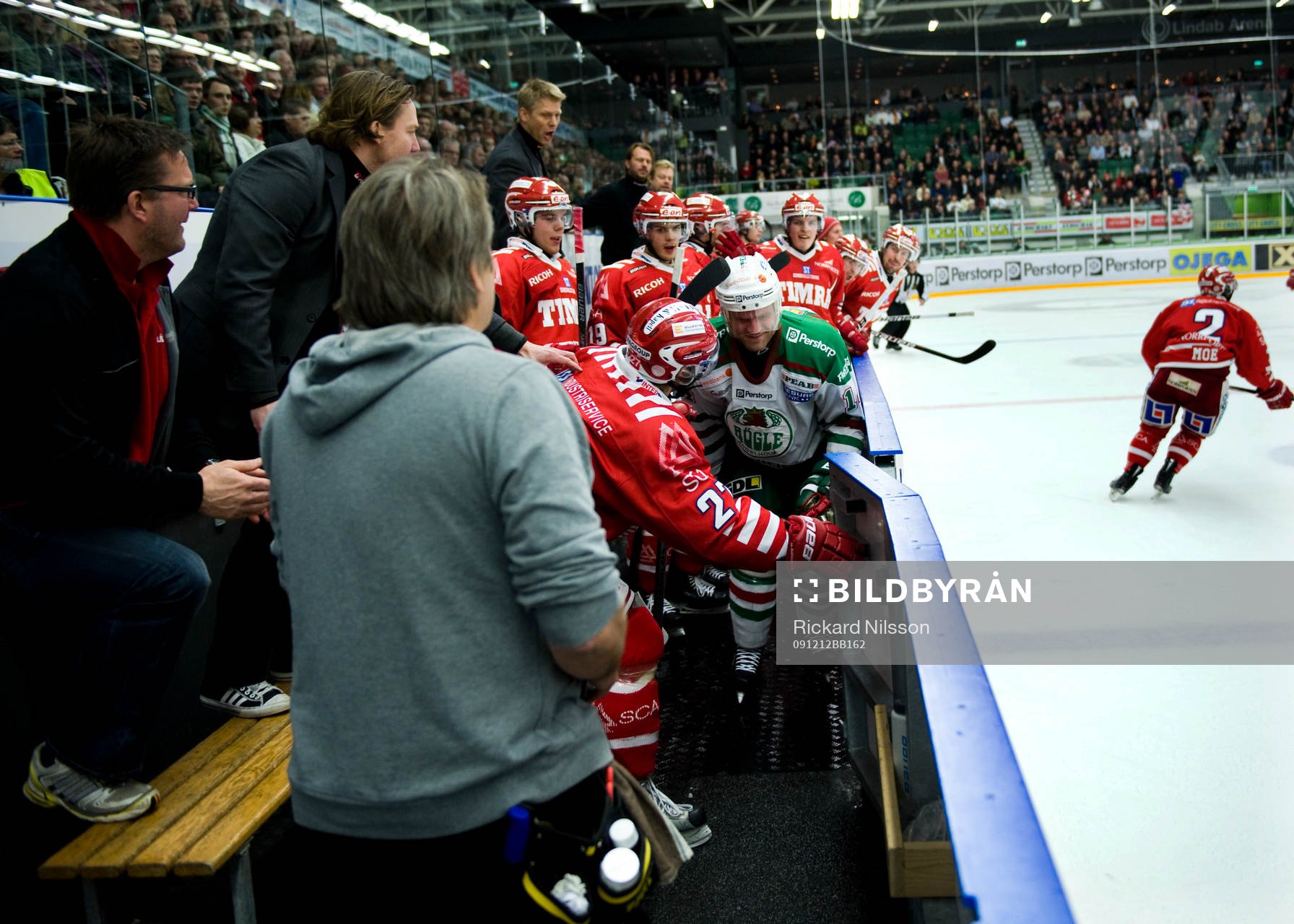 Mikael Gath, Rögle, hamnade i fel bås