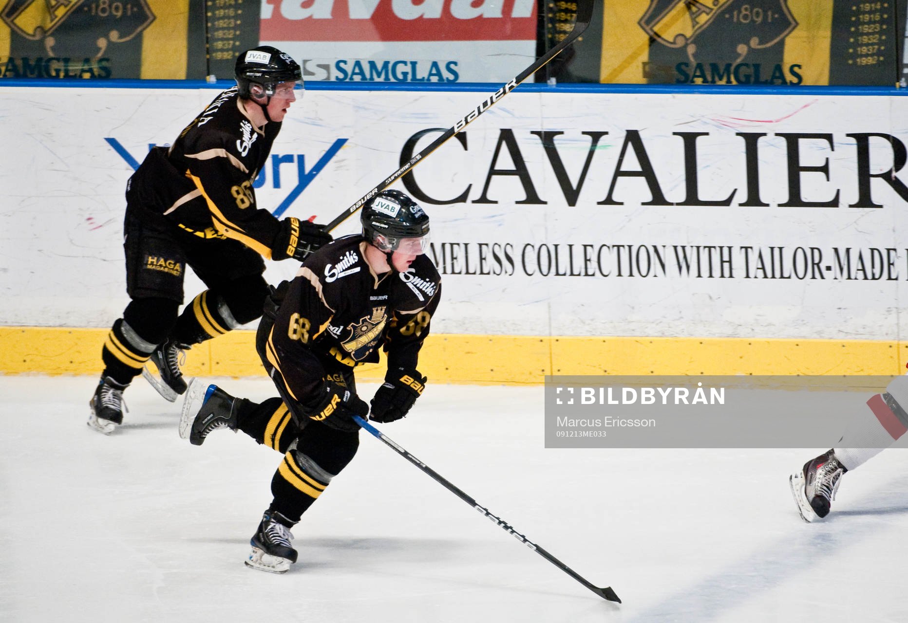 Oscar Ahlström och Victor Ahlström, AIK